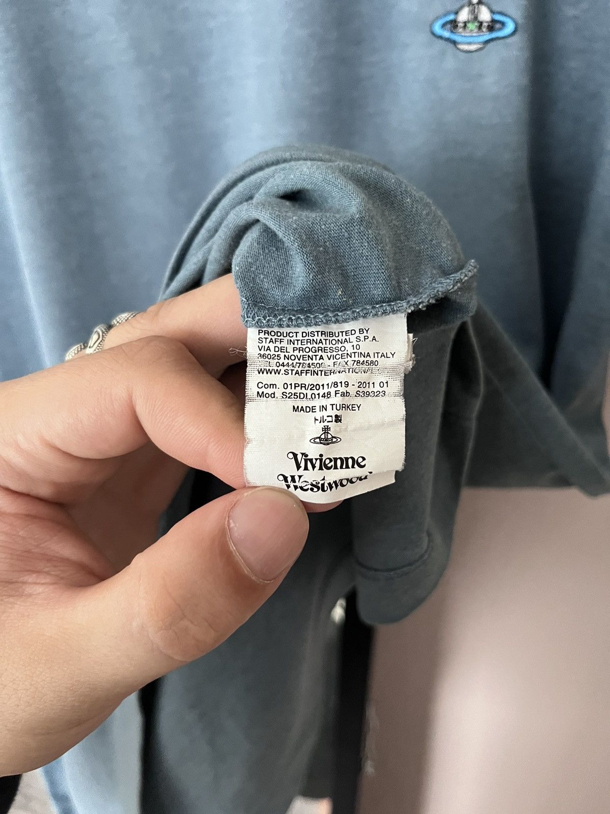 Vivienne Westwood Vivienne Westwood Mini Ord Basic T-Shirt Green XL Size US XL / EU 56 / 4 - 6 Thumbnail