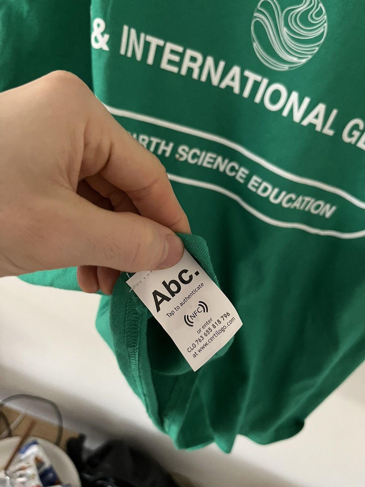 Advisory Board Crystals Abc. Minerals and Gems T-shirt green and white Size US XL / EU 56 / 4 - 4 Thumbnail