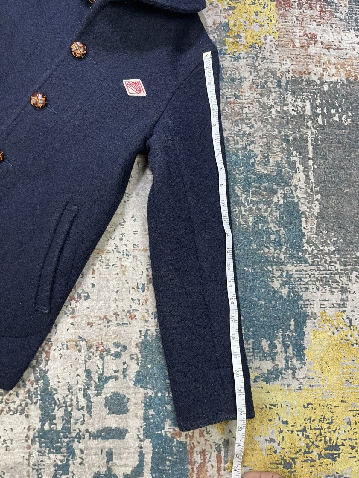 Danton Danton Shawl Collar Navy Wool Jacket Size US XS / EU 42 / 0 - 12 Thumbnail