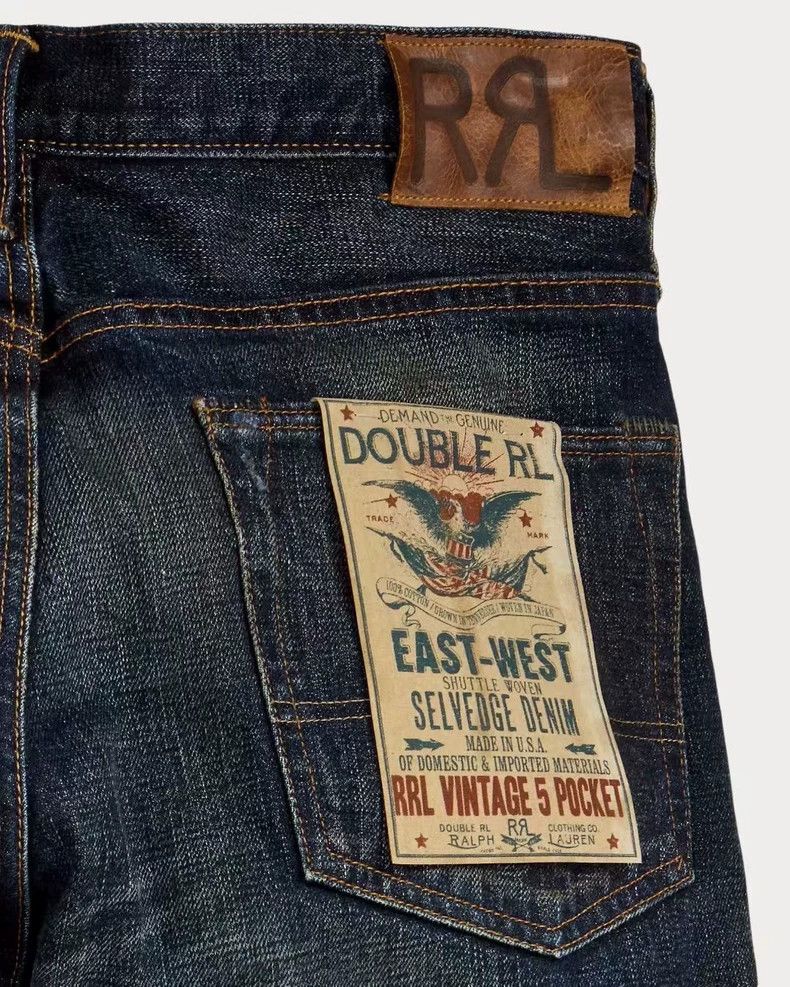 RRL Ralph Lauren RRL Ralph Lauren Made in the United States, 5 pocket washe Size US 36 / EU 52 - 3 Thumbnail