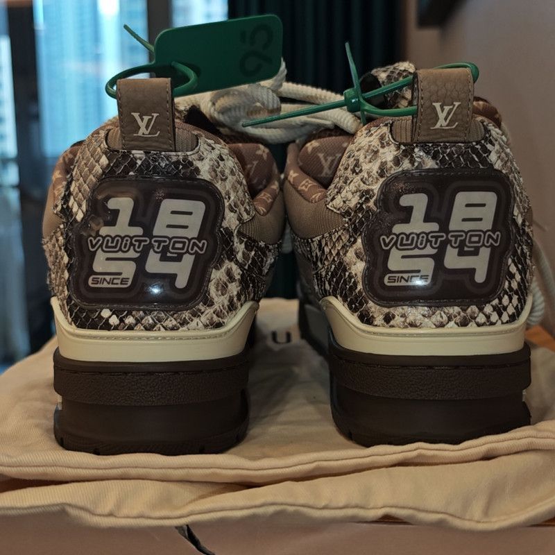 Louis Vuitton Louis Vuitton Skate Low Brown Fashion Sneakers -2508 Size US 10.5 / EU 43-44 - 1 Thumbnail
