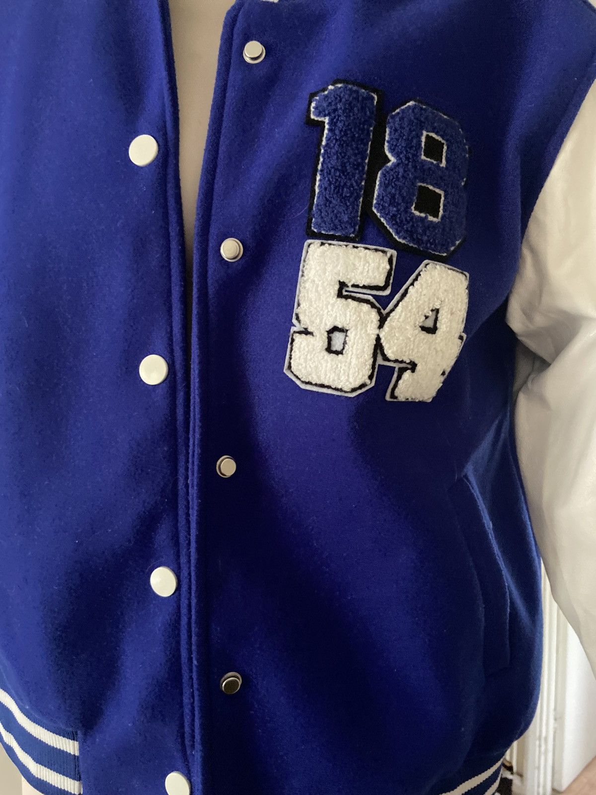 Other Unisex bomber varsity jacket embroidered numbers lettering Size US M / EU 48-50 / 2 - 4 Thumbnail