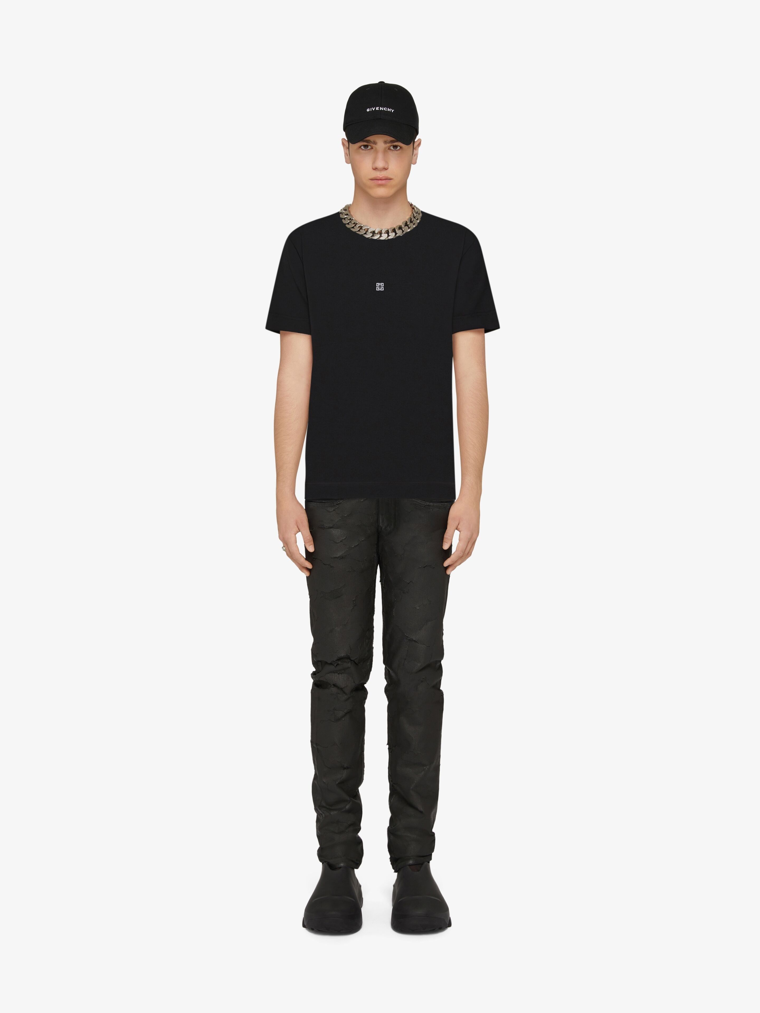 Givenchy o1w1db10426 Slim Fit T-Shirt in Black Size US S / EU 44-46 / 1 - 2 Thumbnail