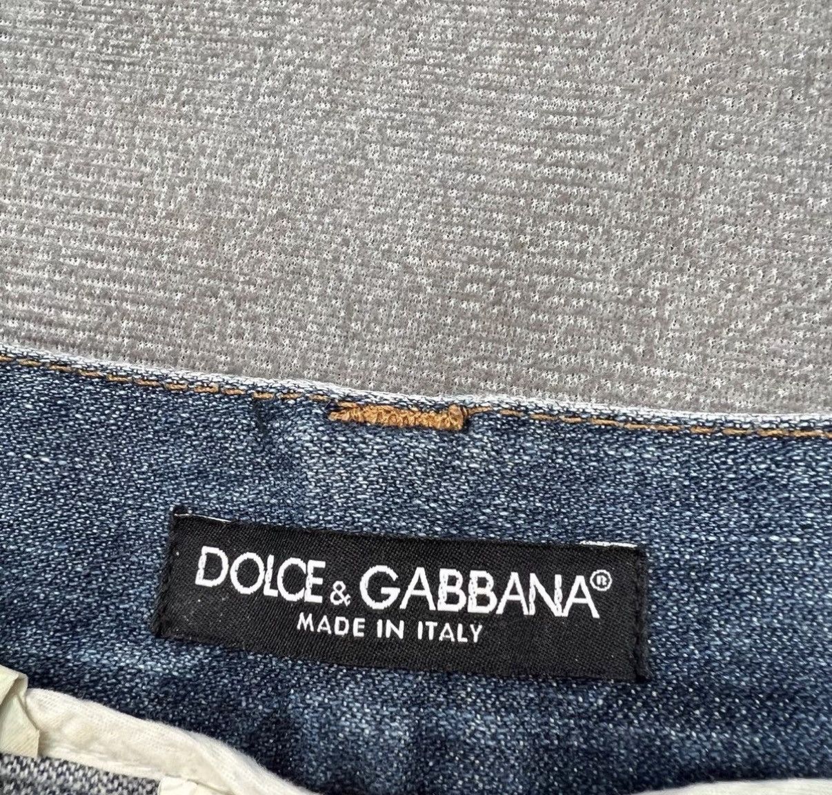 Dolce & Gabbana Dolce & Gabbana Double-Zip Washed Distressed Denim Jeans Size US 34 / EU 50 - 5 Thumbnail