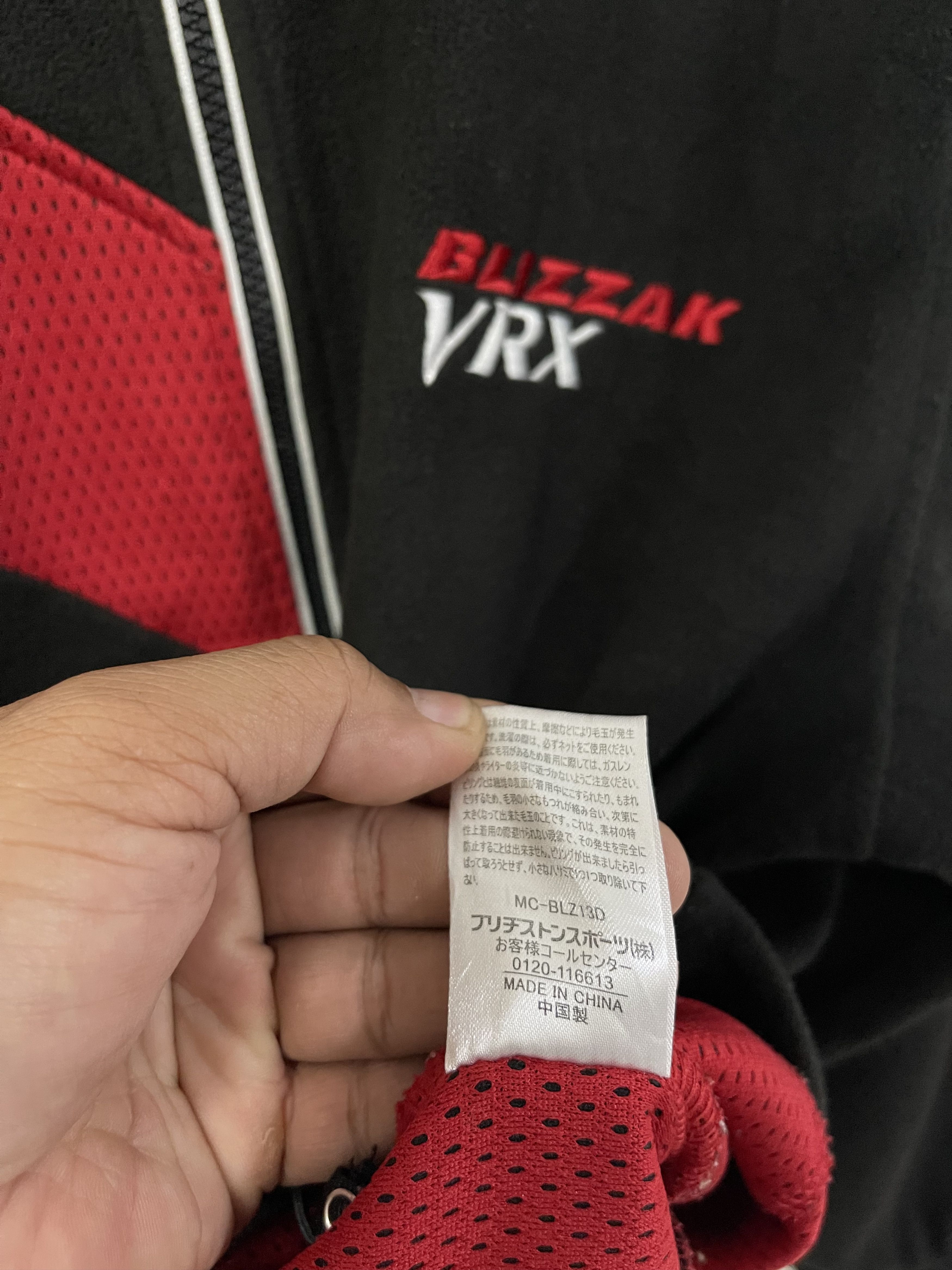 Sports Specialties × Vintage Bridgestone X Blizzak Vrx Embroidery Fleece Zipper Jacket Size US S / EU 44-46 / 1 - 12 Thumbnail