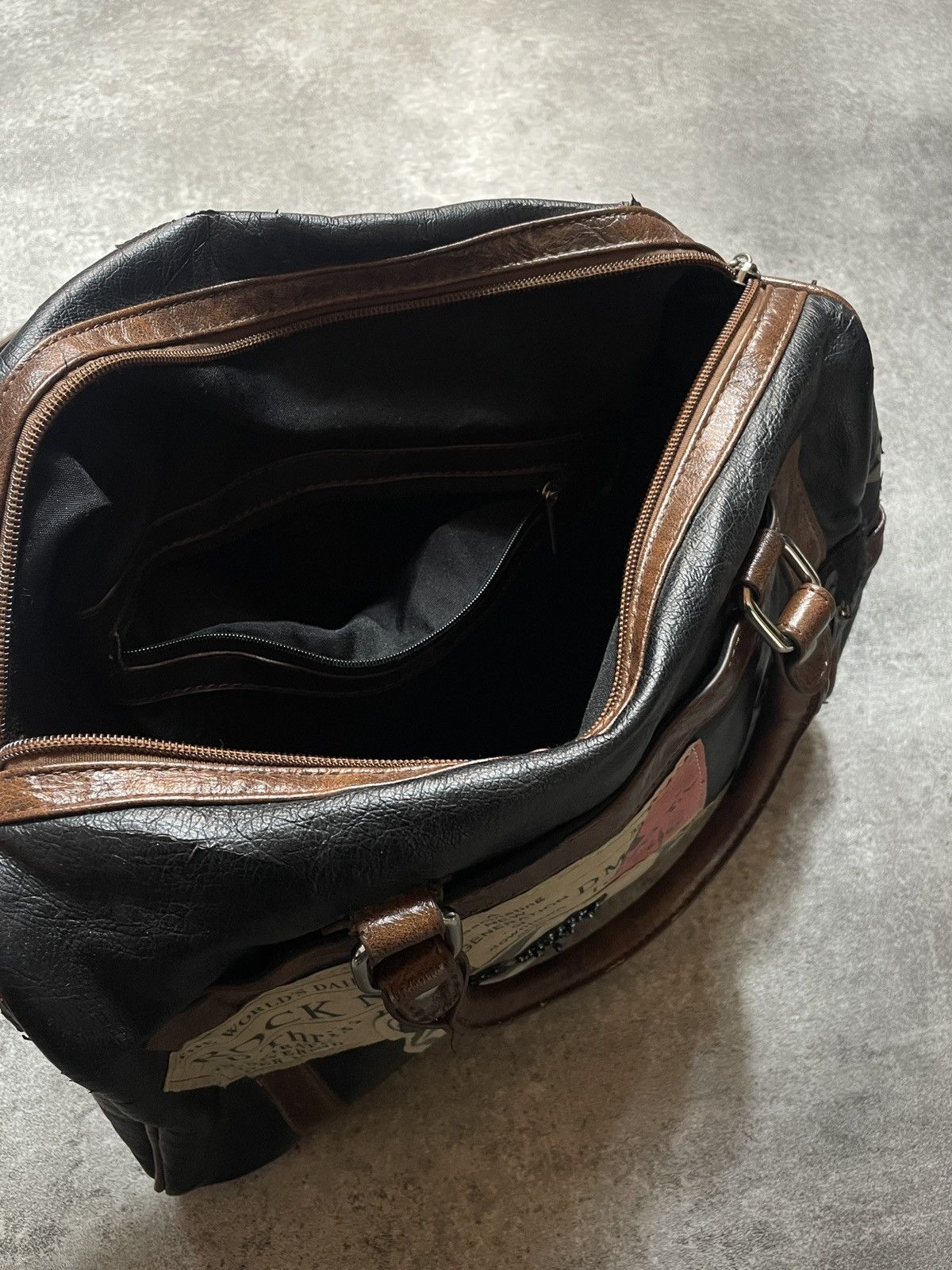 Vintage 🔥RARE🔥Vintage Y2K Bag Leather Rare Streetwear Hype Size ONE SIZE - 5 Thumbnail