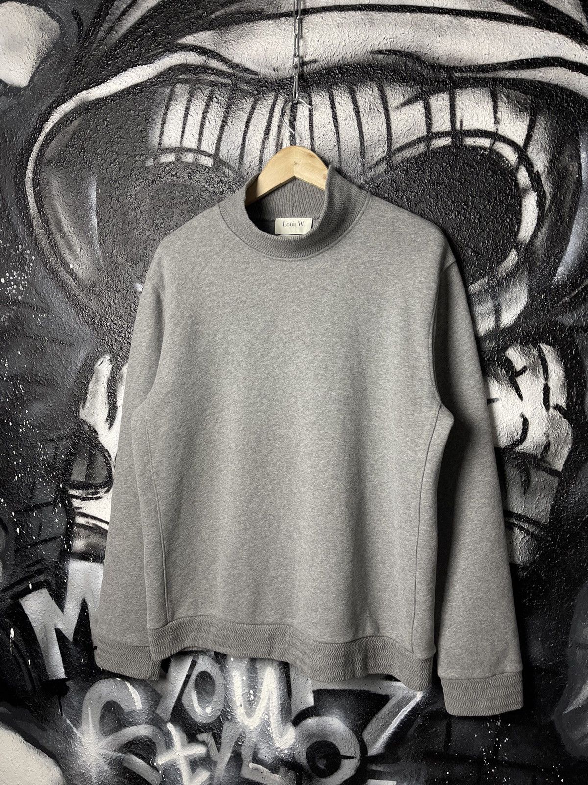 A.P.C. × Louis W. A.P.C. x Louis W. Grey Turtleneck Sweatshirt Men’s Size XL Size US XL / EU 56 / 4 - 2 Thumbnail