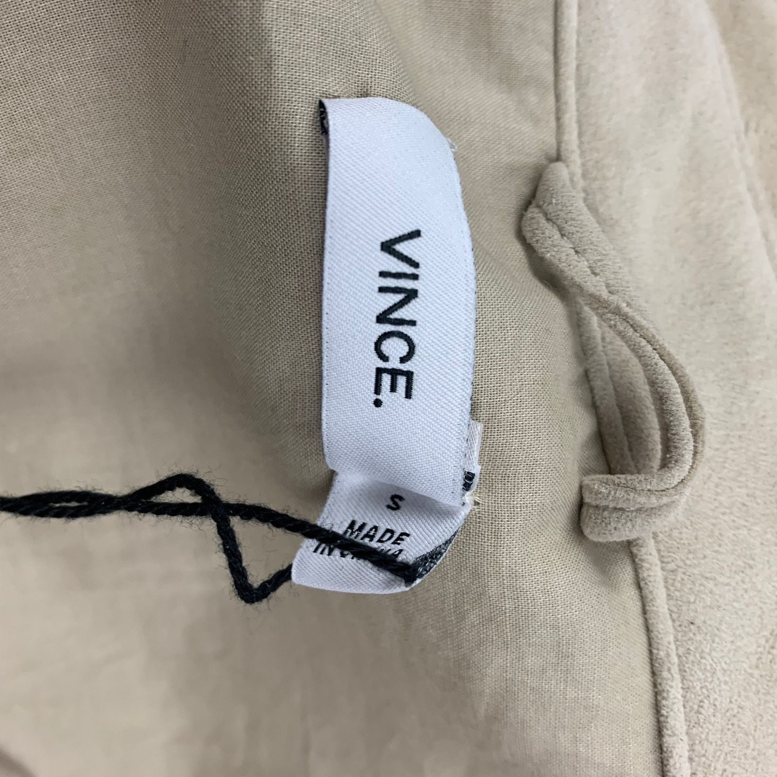 Vince VINCE Size S Beige Suede Parka Jacket Size S / US 4 / IT 40 - 6 Thumbnail