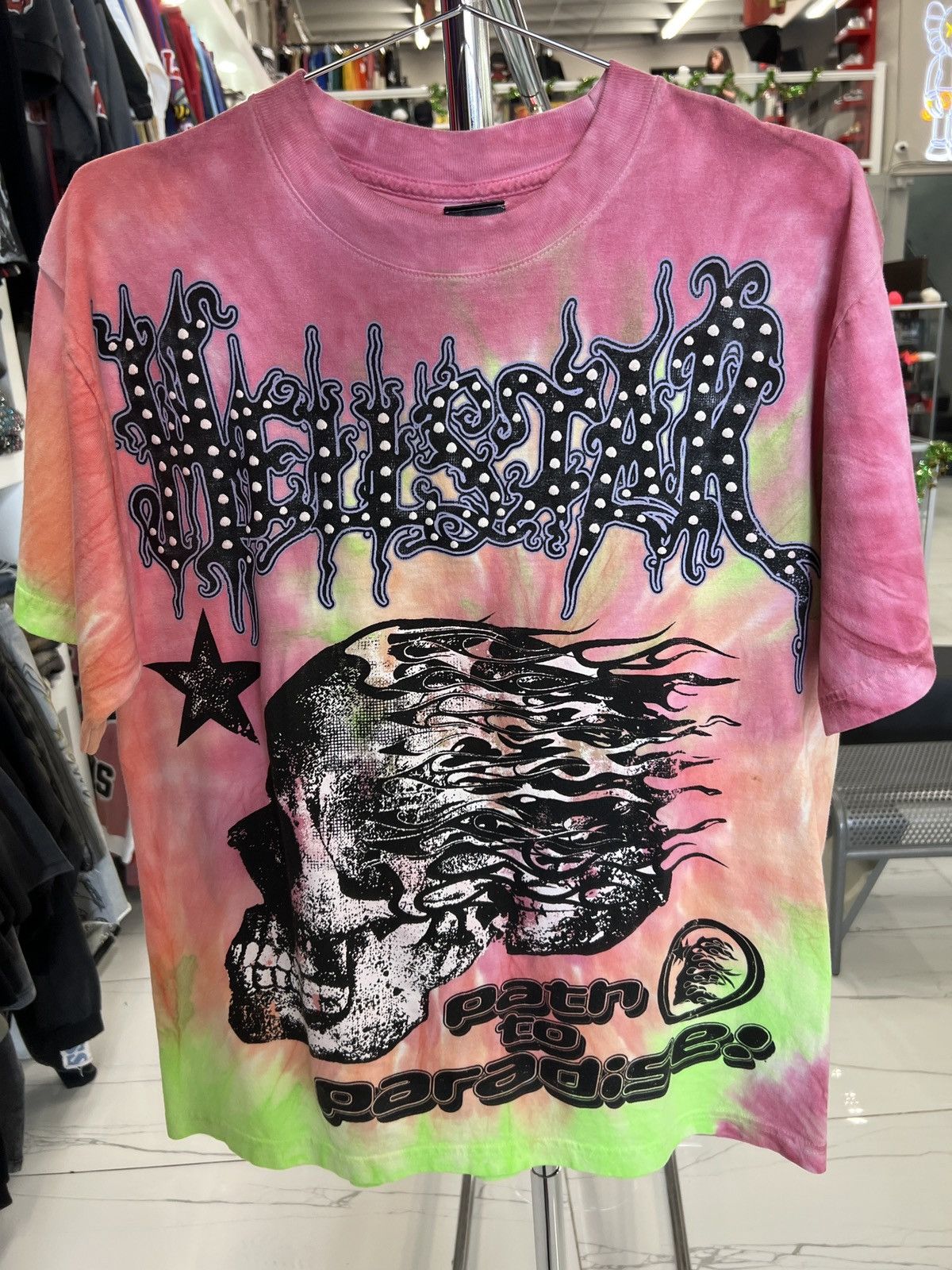 HELLSTAR Path To Paradise Tie Dye Tee Size US M / EU 48-50 / 2 - 1 Thumbnail