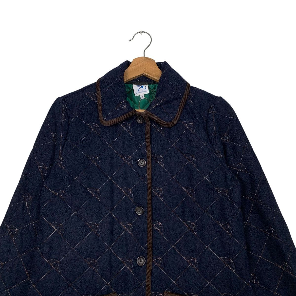 Japanese Brand Vintage ARNOLD PALMER TIMELESS Quilted Jacket #2731-C123 Size S / US 4 / IT 40 - 2 Thumbnail