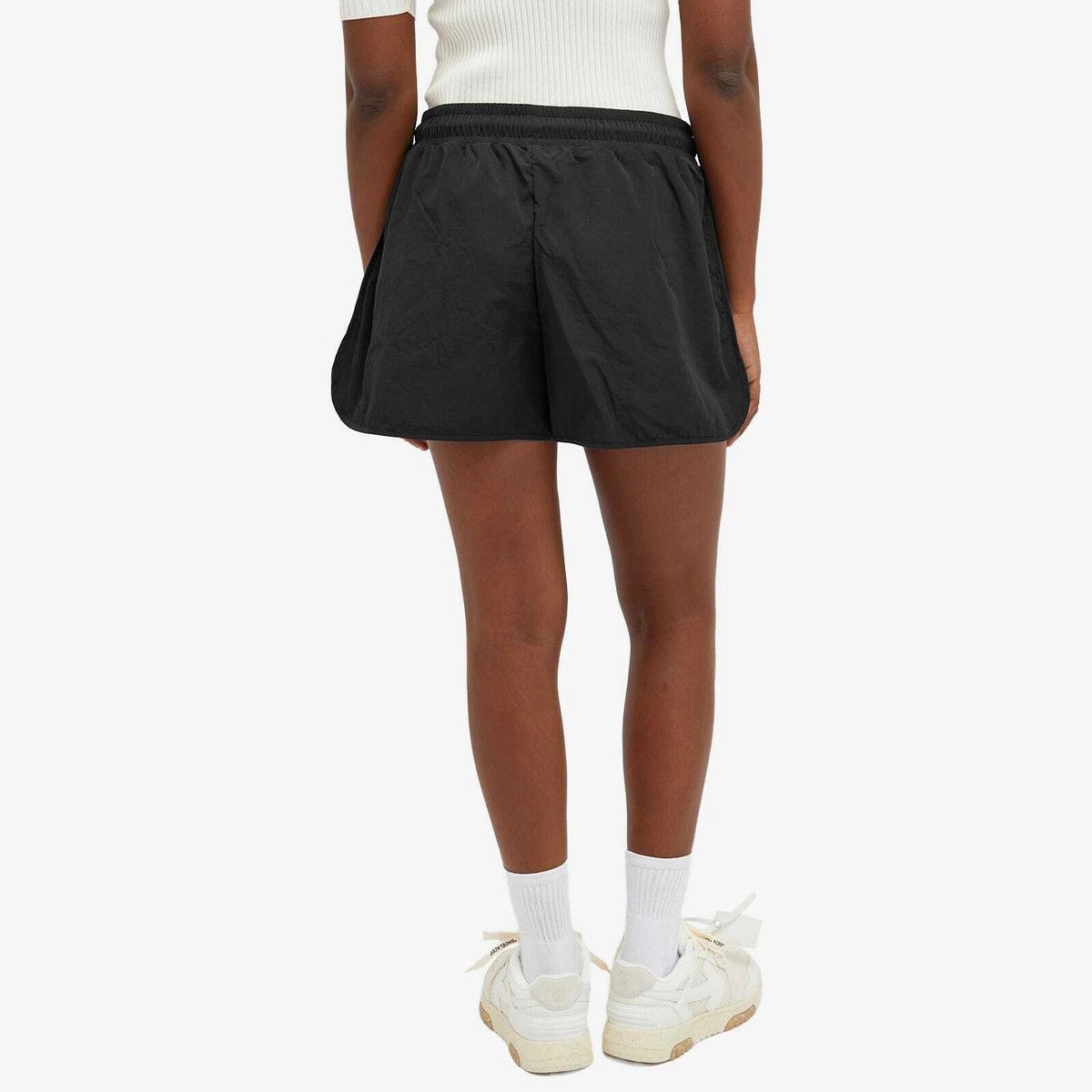 Off-White o1y1225 Logo Short in Black Size 26" / US 2 / IT 38 - 4 Thumbnail