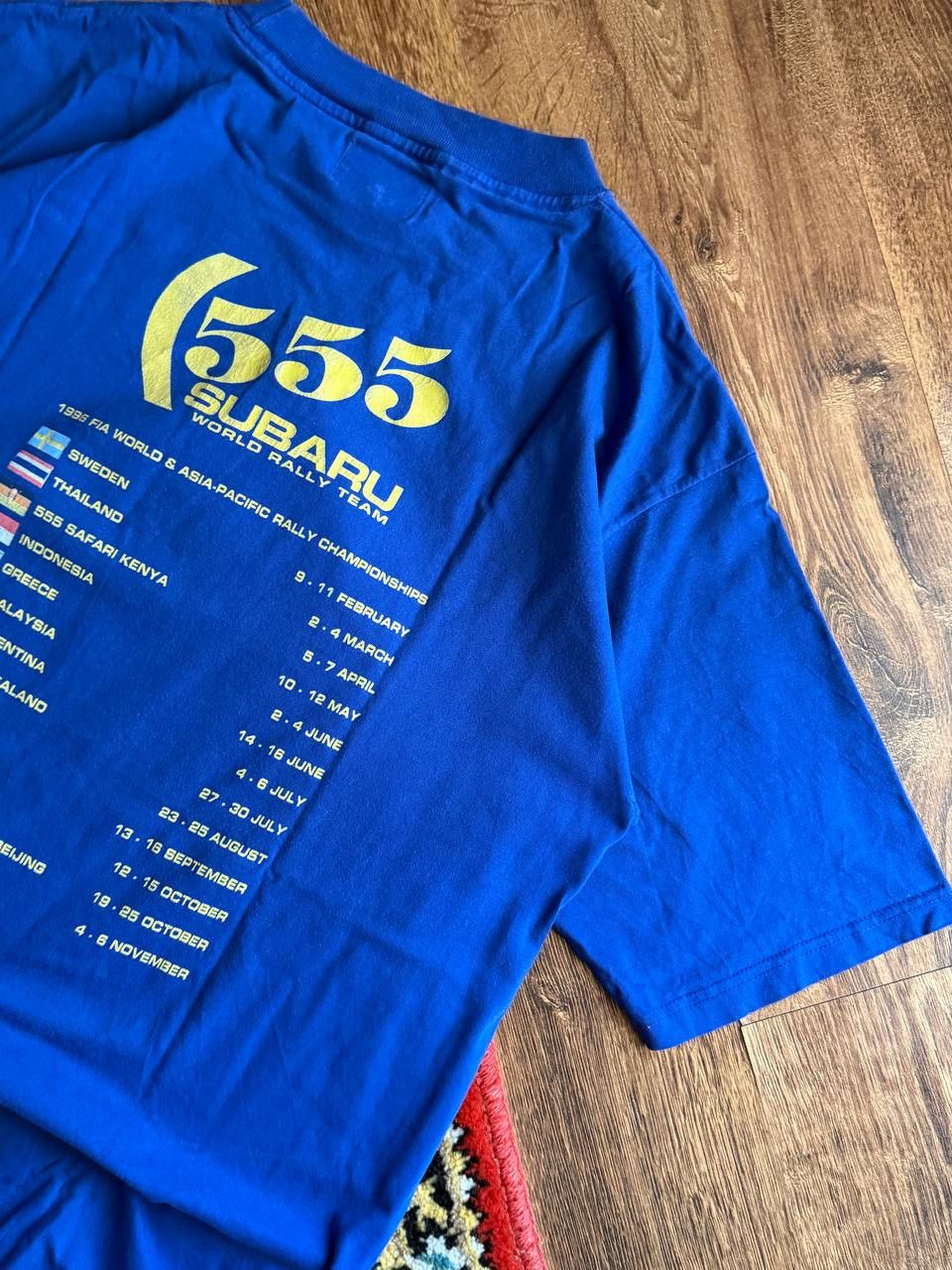 Vintage Vintage Subaru 1996 Team Logo Y2K Size US L / EU 52-54 / 3 - 14 Thumbnail