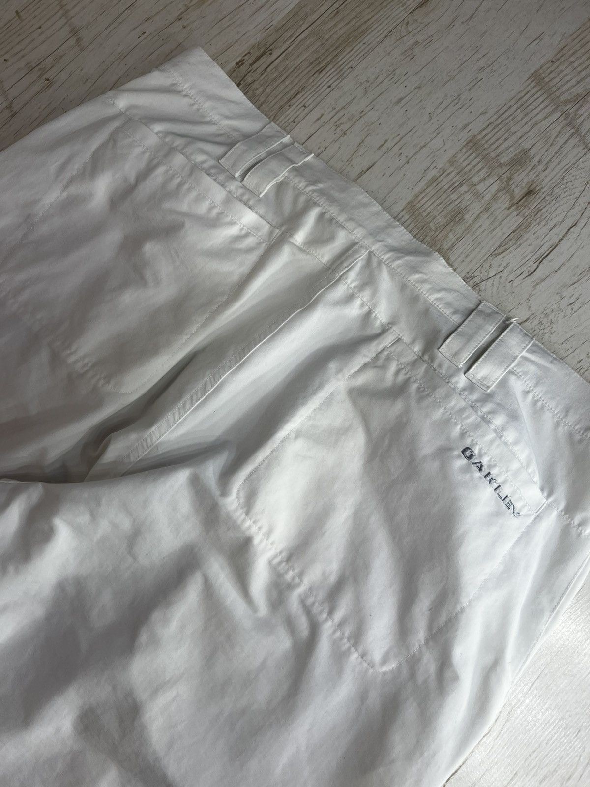 Oakley Oakley White Nylon Pants W38 L34 Technical Wide Leg Size US 38 / EU 54 - 7 Thumbnail