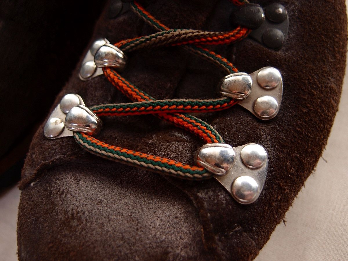 Santoni Santoni Suede Hiking Boots with Real Fur Collar Size US 7.5 / EU 40-41 - 5 Thumbnail