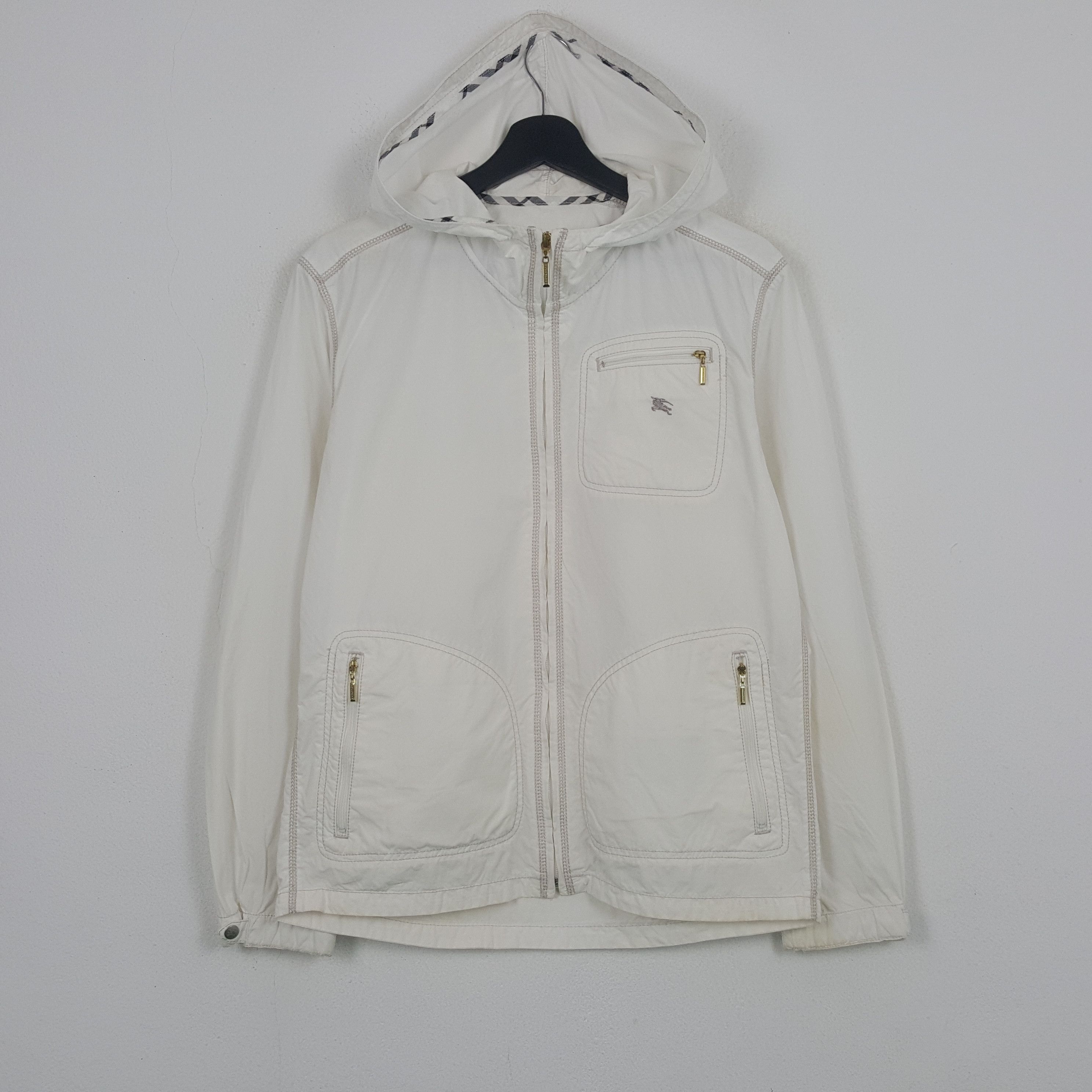 Burberry Burberry London Blue Label Custom Art Jacket Hoodie RR20 Size S / US 4 / IT 40 - 3 Thumbnail