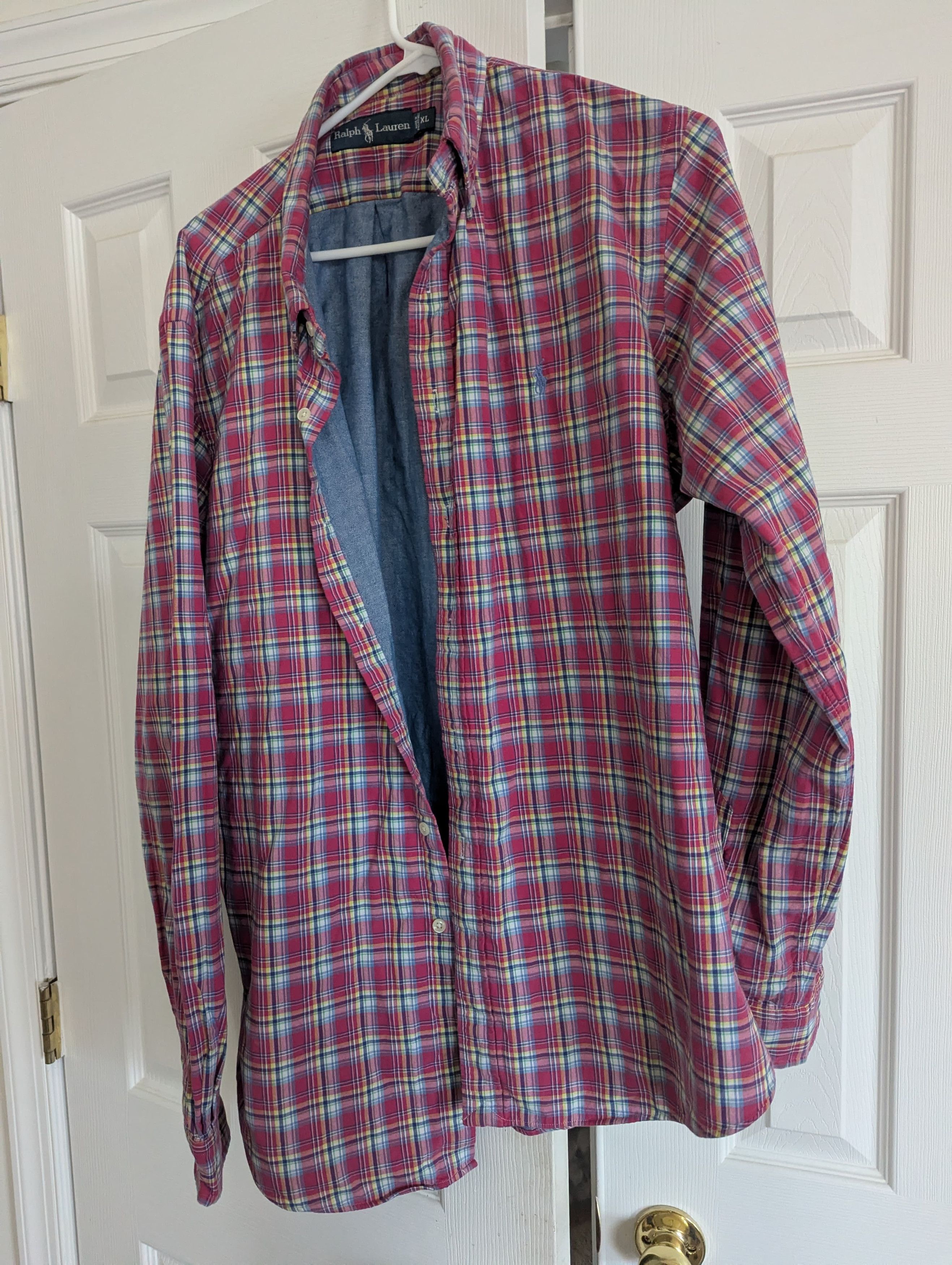 Polo Ralph Lauren Vintage interior lining shirt jacket Size US XL / EU 56 / 4 - 1 Thumbnail