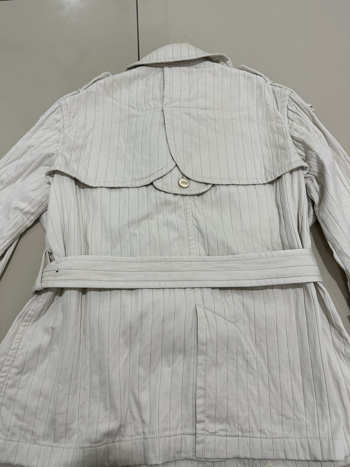 Issey Miyake Rare Mercibeaucoup Issey Miyake Double Breast Trench coat Size S / US 4 / IT 40 - 11 Thumbnail