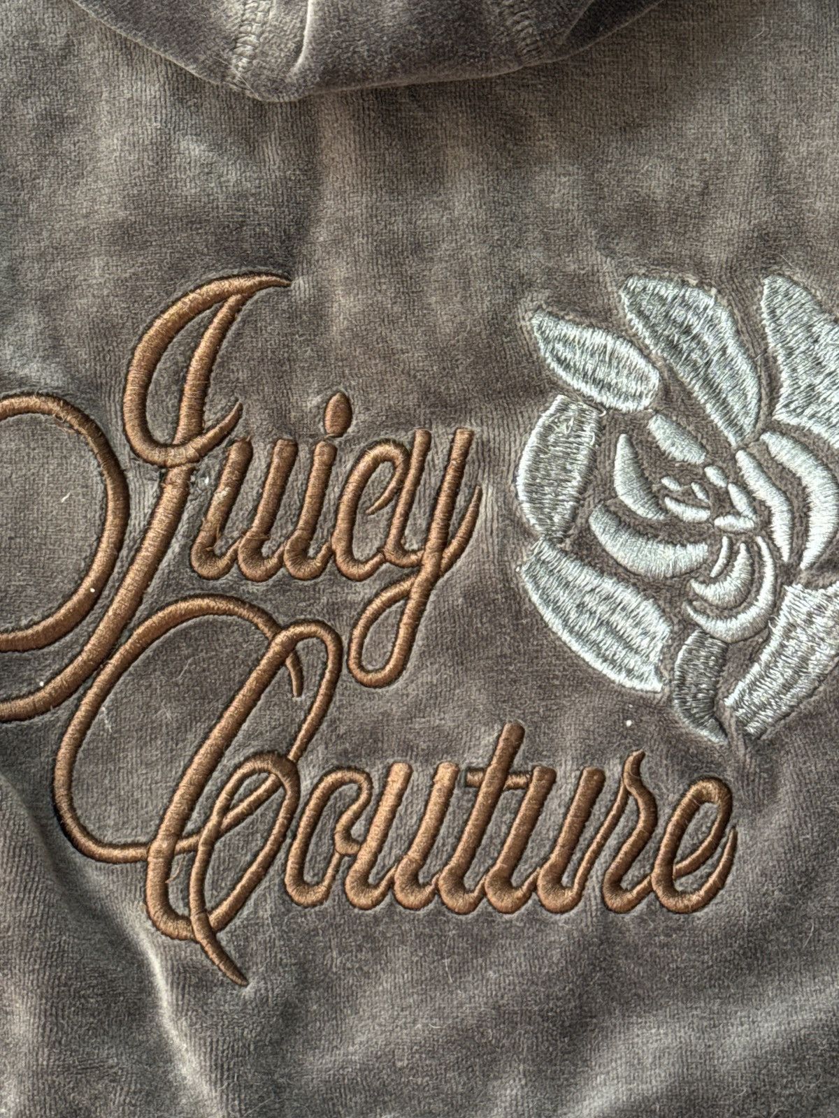 Juicy Couture VINTAGE JUICY COUTURE VELOUR 2000s TRACKSUIT Size S / US 4 / IT 40 - 6 Thumbnail
