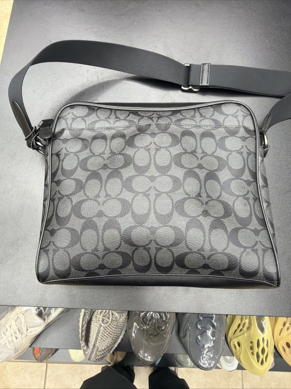 Coach Coach Charles Camera Crossbody Messenger Bag in Signature Size ONE SIZE - 6 Thumbnail