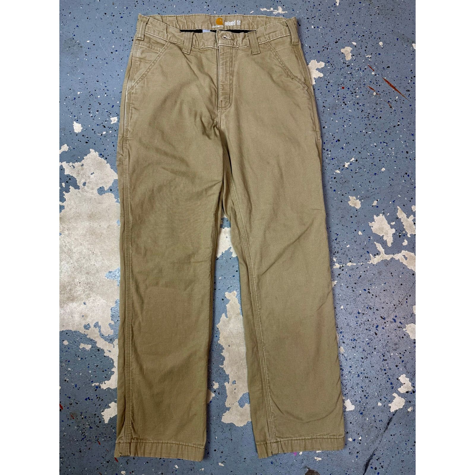 Carhartt Tan insinuated Carhartt kaki pants Size US 32 / EU 48 - 3 Thumbnail