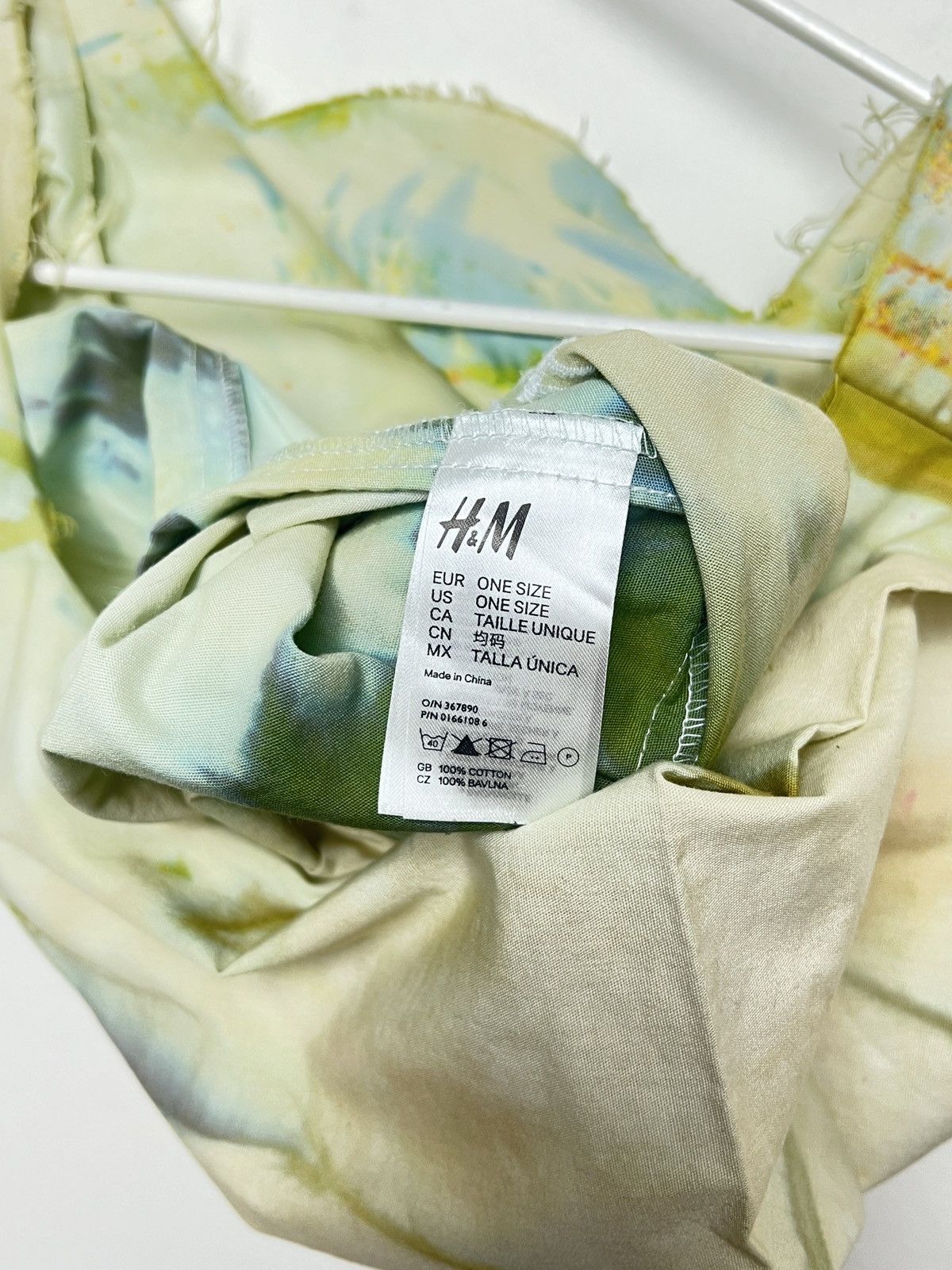 Maison Margiela margiela h&m custom 1/1 tie dye tote hand bag Size ONE SIZE - 9 Thumbnail