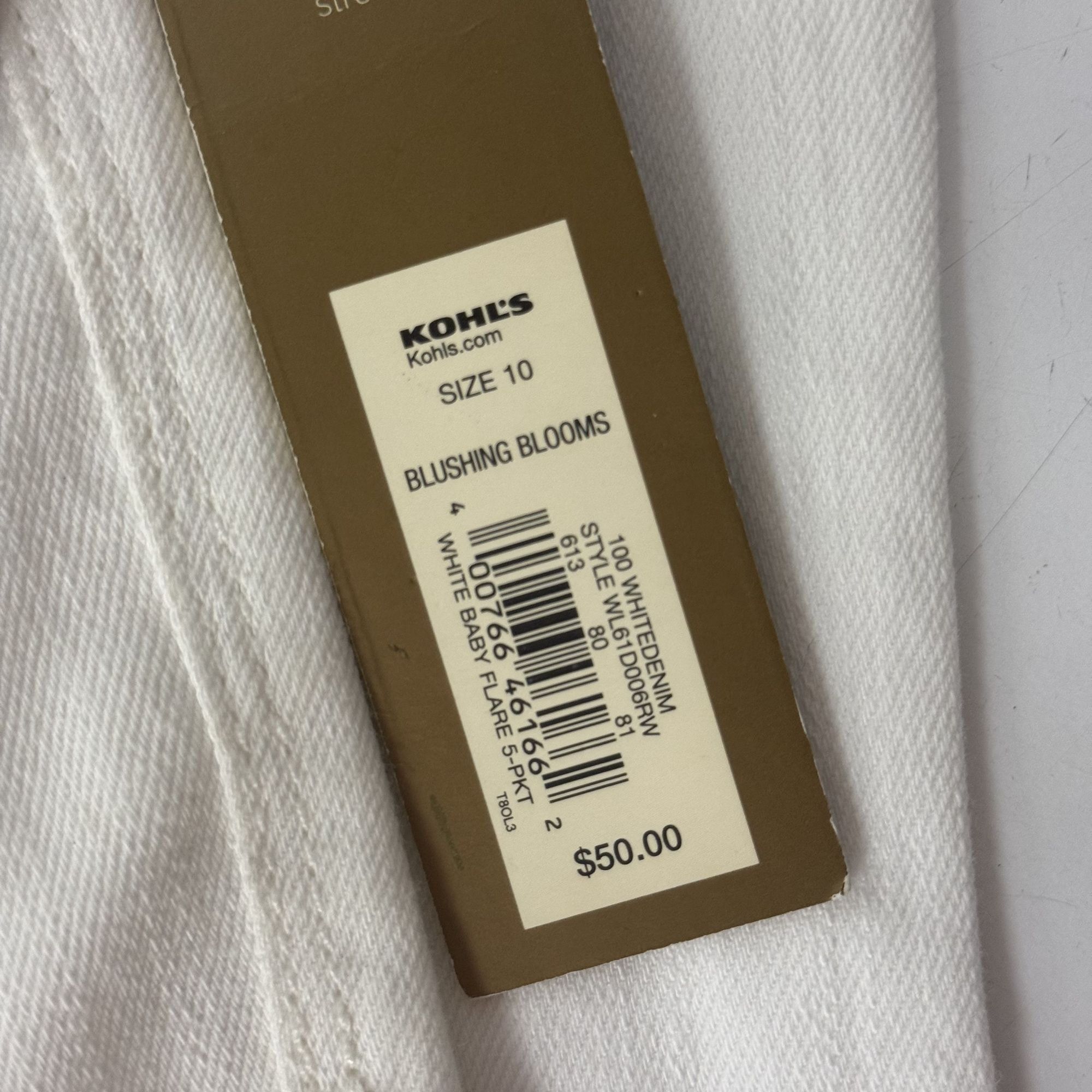 Other NWT New Lauren Conrad LC Stretch SLIM BOOTCUT Jeans Size 32" / US 10 / IT 46 - 10 Thumbnail