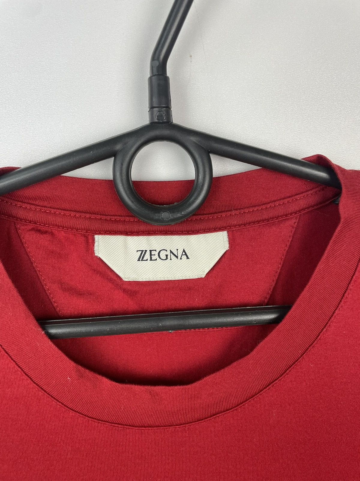 Ermenegildo Zegna Rare ERMENEGILDO ZEGNA T Shirt Red Size M Size US M / EU 48-50 / 2 - 3 Thumbnail
