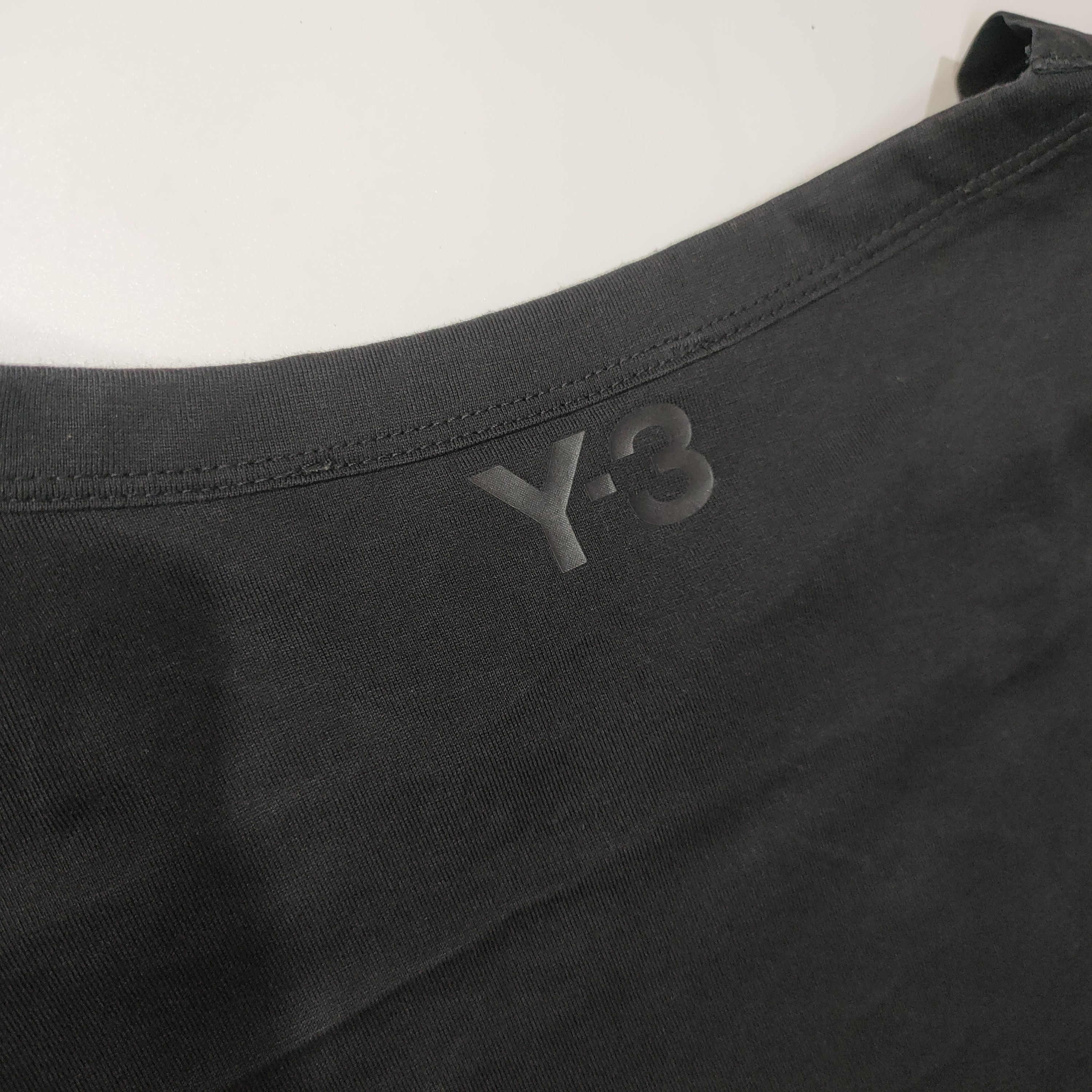 Yohji Yamamoto Yohji Yamamoto Y-3 Long Sleeve Tee Size US L / EU 52-54 / 3 - 9 Thumbnail