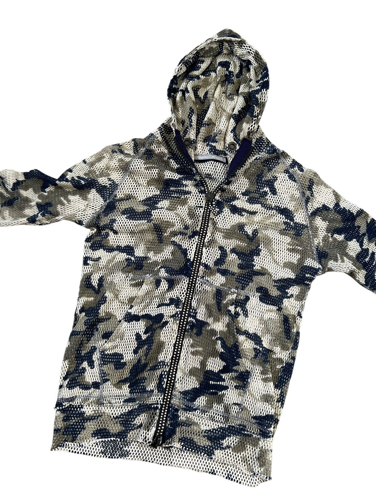 FranCisT MOR.K.S 1990 FranCisT MOR.K.S Camo Mesh Zipper Sweater Size US S / EU 44-46 / 1 - 5 Thumbnail