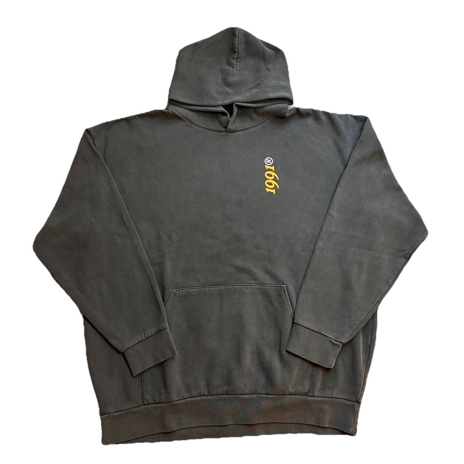 Midnight Organic Larry June X Midnight Organic Park It Hoodie In Washed Black Size US XXL / EU 58 / 5 - 2 Thumbnail