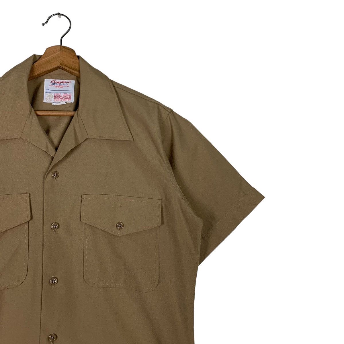 Other GREIGHTON Made In Usa Dacron Wool Work Shirt #0548-C25 Size US M / EU 48-50 / 2 - 5 Thumbnail