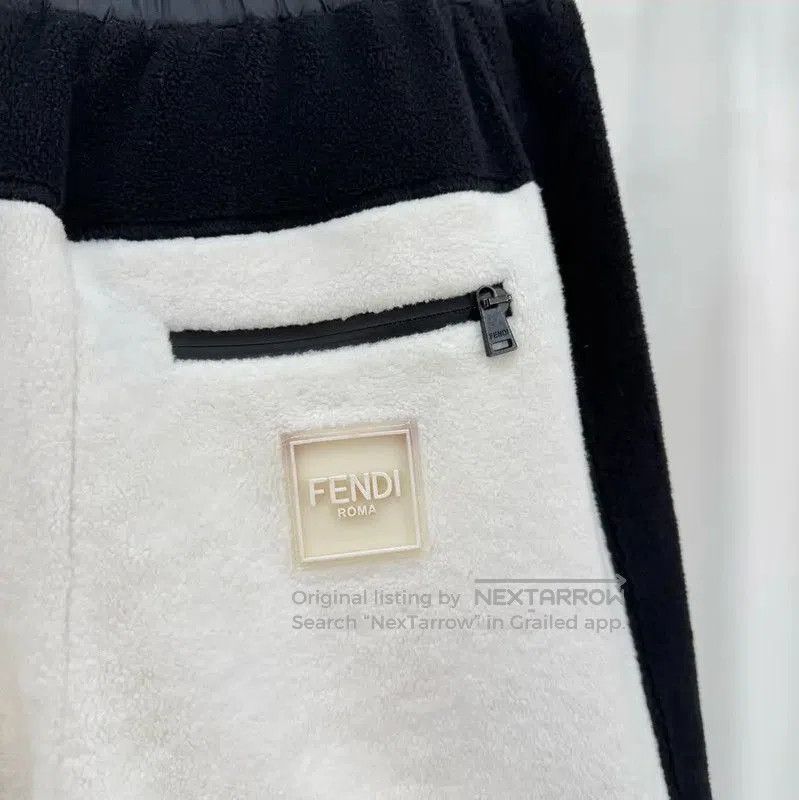 Fendi Fendi Color Block Cotton Blend Casual Pants . Size US 26 / EU 42 - 5 Thumbnail