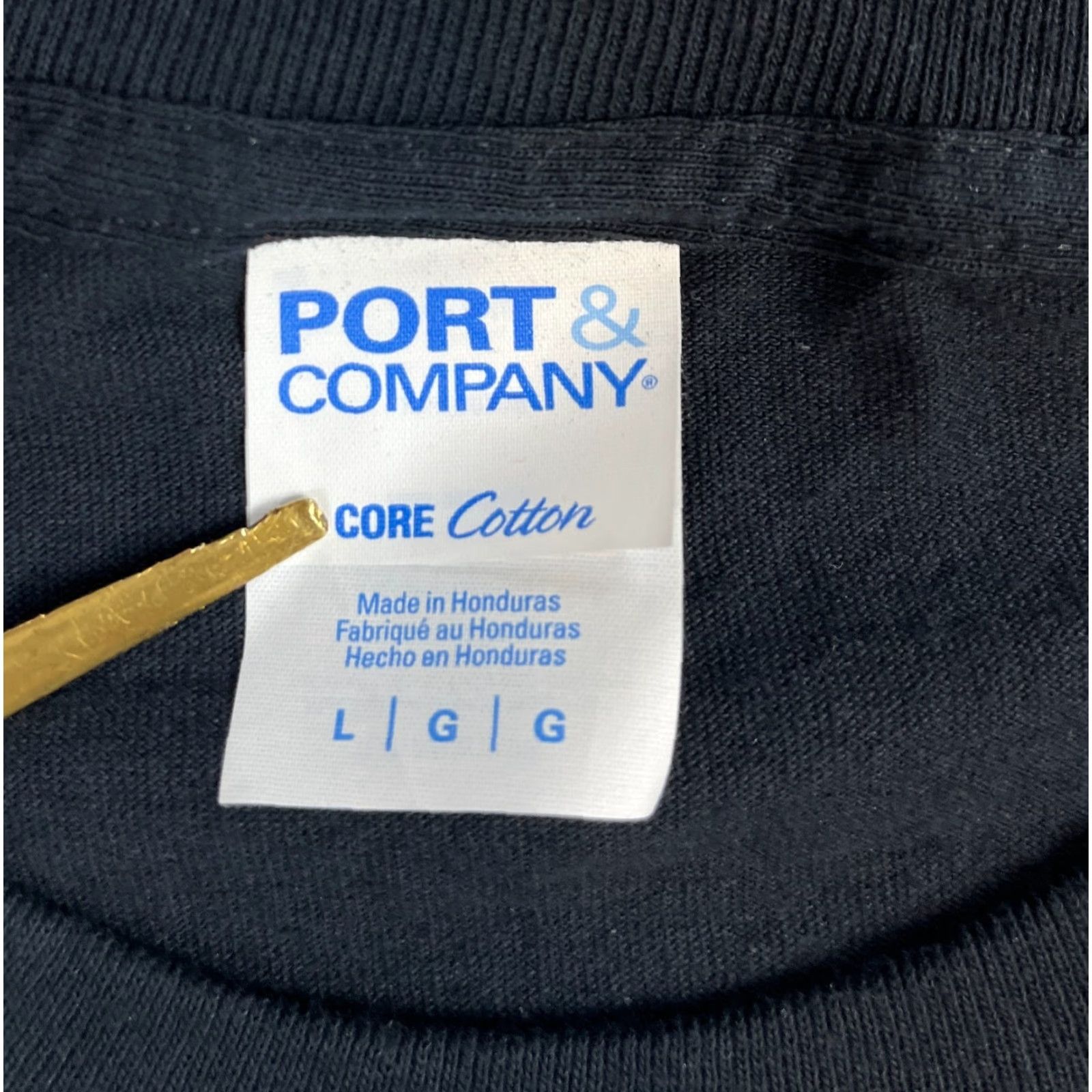 Port & Company Chicago Bulls T-Shirt Port & Company Black Cotton Size L Crew Neck Short Sleeve Graffiti Ali Six 1966 Size US L / EU 52-54 / 3 - 6 Thumbnail