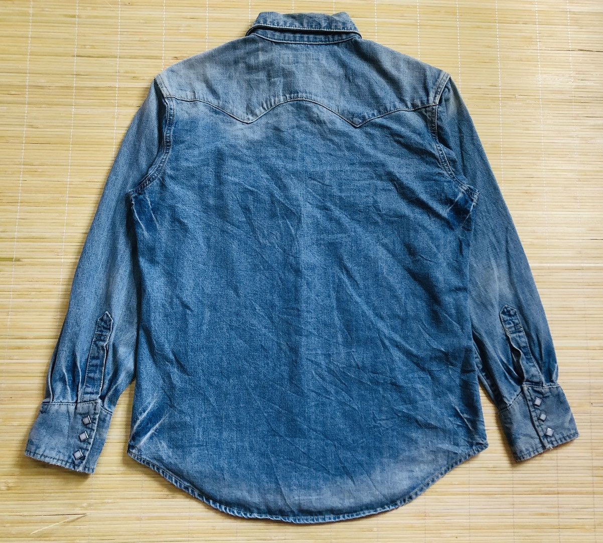 If Six Was Nine × Japanese Brand Japanese Vintage Burning Violet western pearl snap button up Size US M / EU 48-50 / 2 - 2 Thumbnail