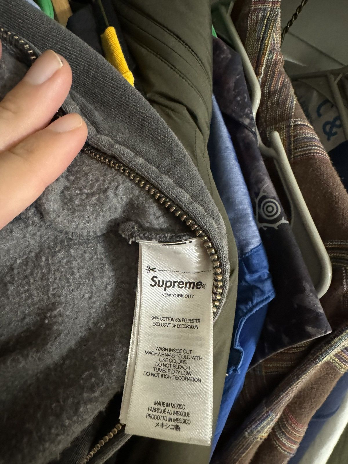 Supreme Supreme Small Box Logo Black Overdyed Hoodie | Grailed