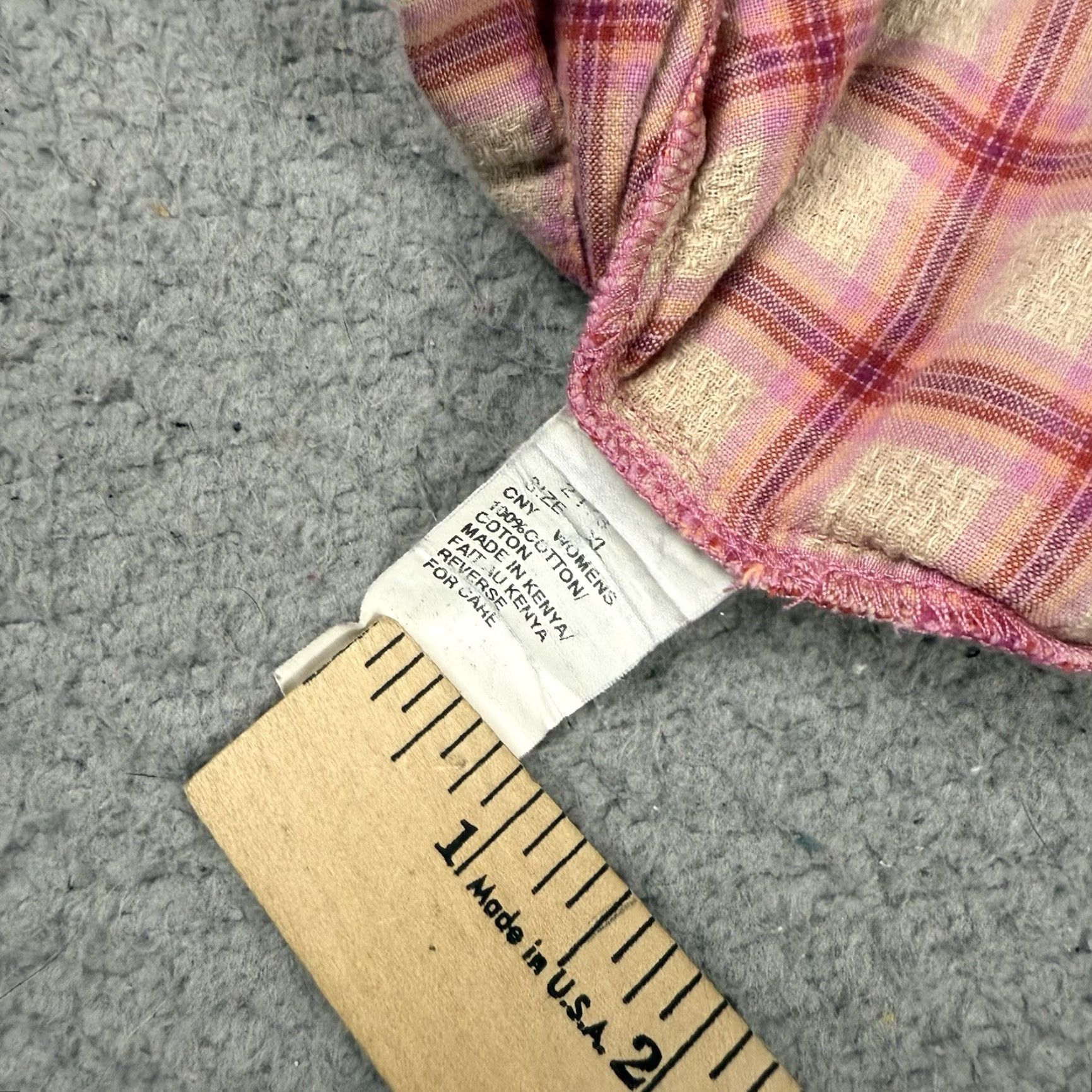 Vintage VINTAGE Woolrich Shirt Womens XL Red White Plaid Flannel 100% Cotton Casual Seersucker Size XL / US 12-14 / IT 48-50 - 5 Thumbnail