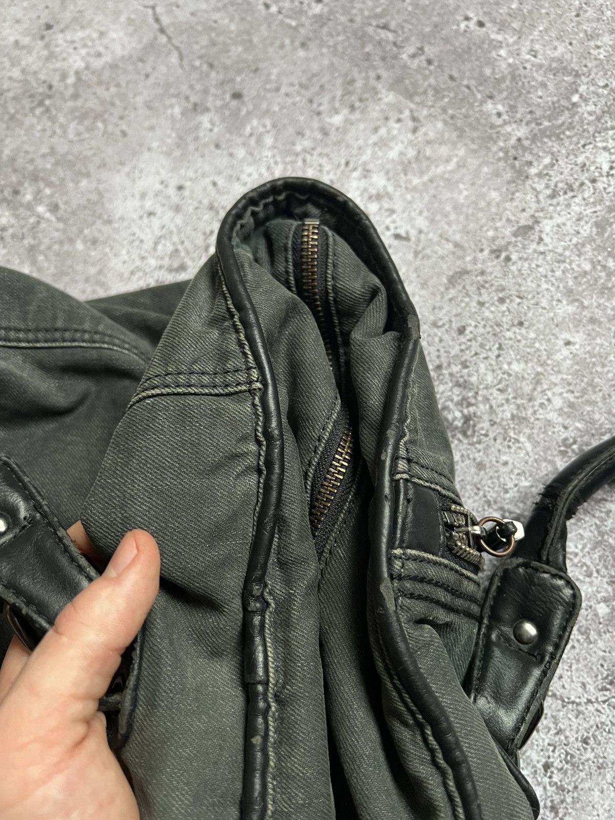Diesel × Vintage Vintage Diesel Washed Denim Bag Size ONE SIZE - 19 Thumbnail