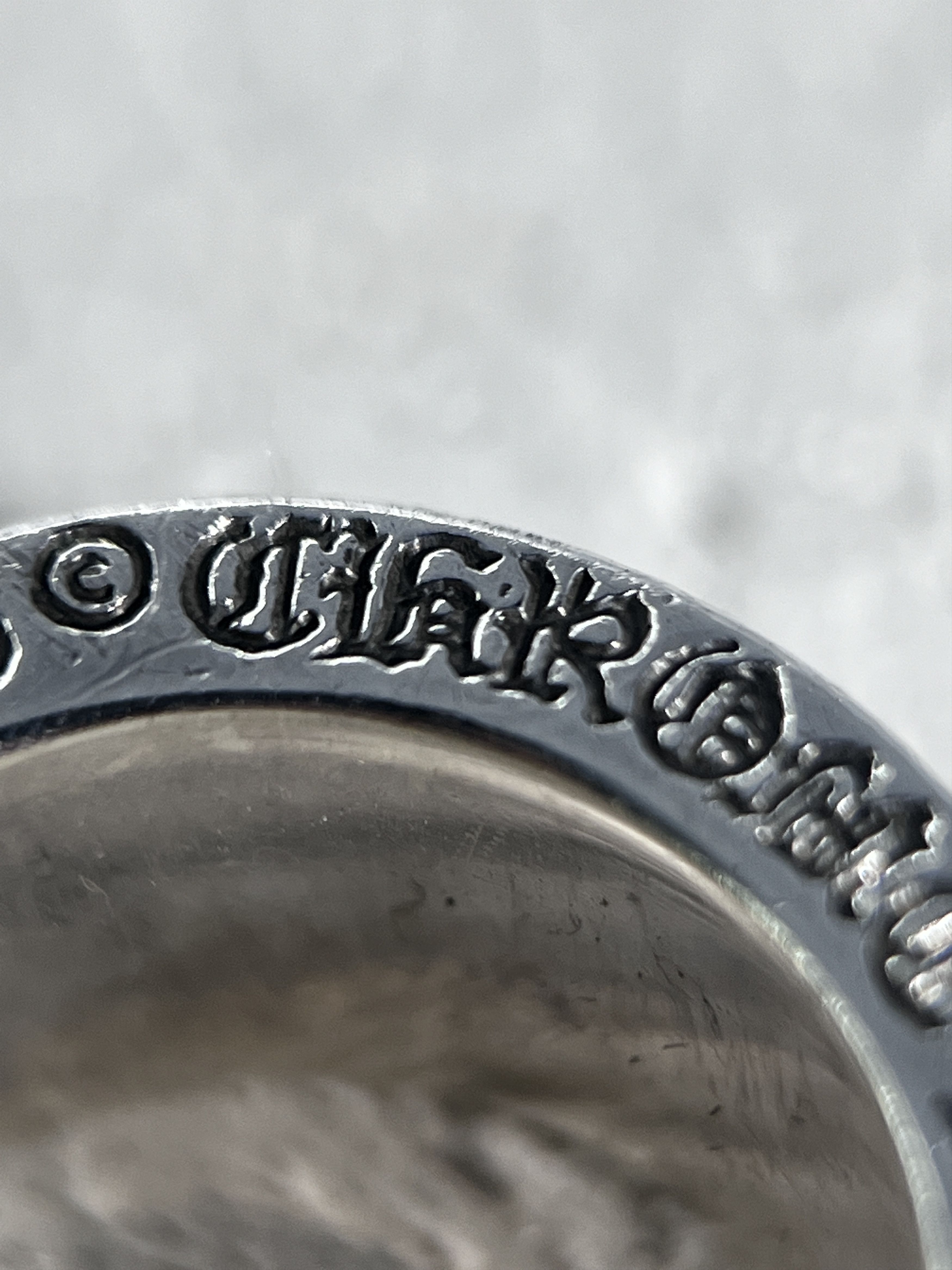 Chrome Hearts Chrome Hearts CH Plus motif Cross Spinner Ring Silver Size ONE SIZE - 9 Thumbnail