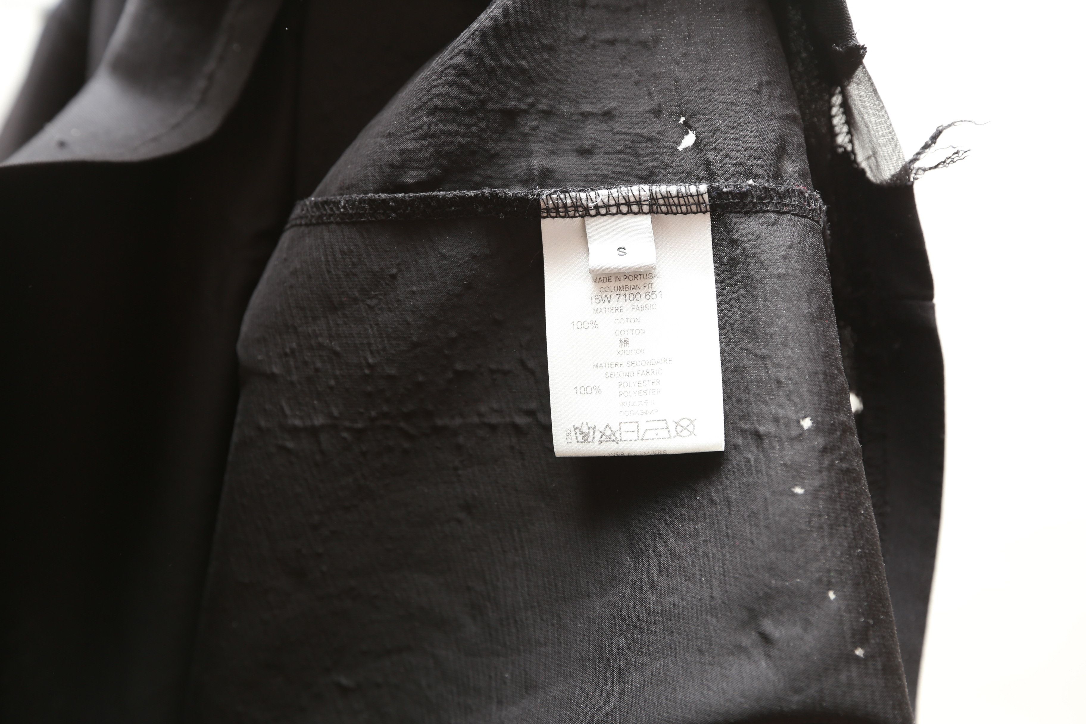 Givenchy Destroyed Logo TShirt Size US S / EU 44-46 / 1 - 4 Thumbnail