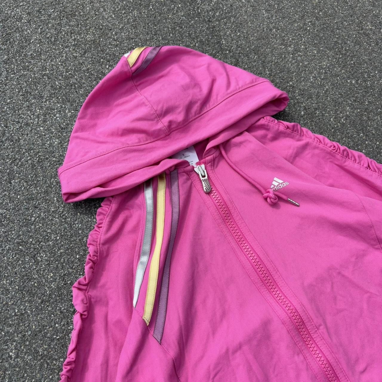 Adidas × Japanese Brand × Vintage Vintage y2k 90s Adidas three stripes lightweight jacket Size S / US 4 / IT 40 - 3 Thumbnail
