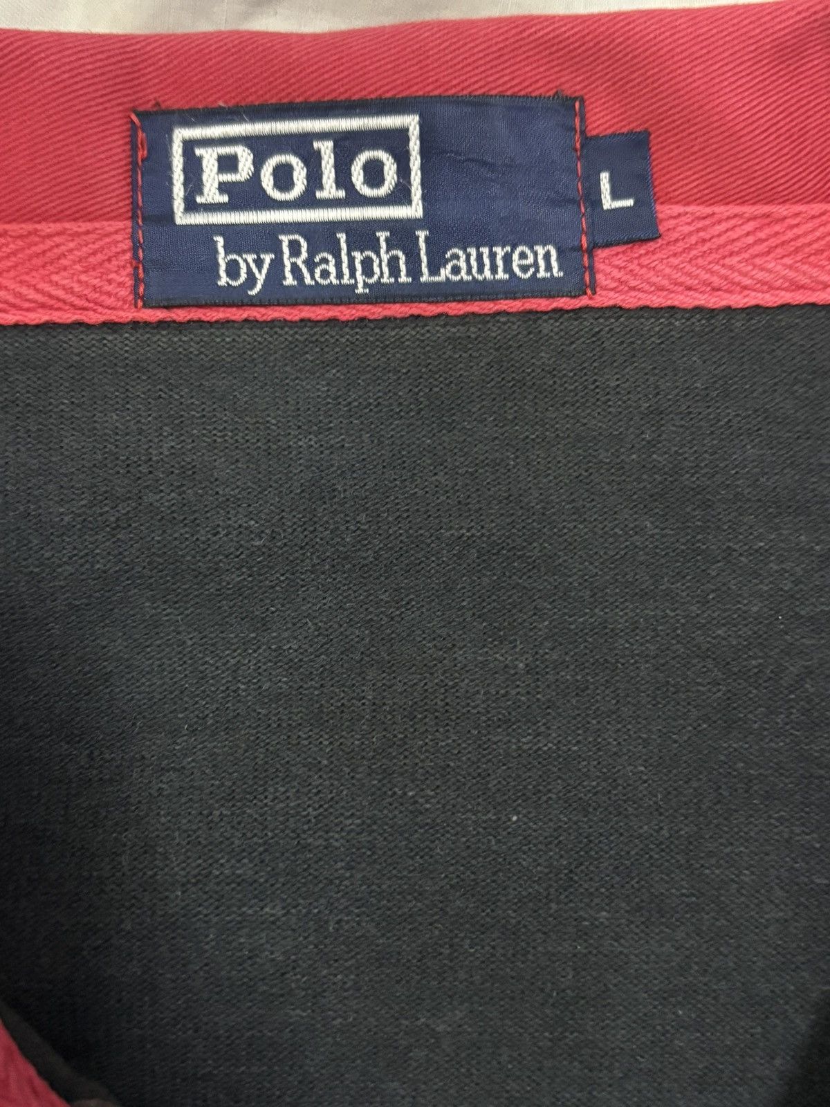 Ralph Lauren Vintage 90s Ralph Lauren Polo Rugby Long Sleeve Shirt Size US L / EU 52-54 / 3 - 19 Thumbnail