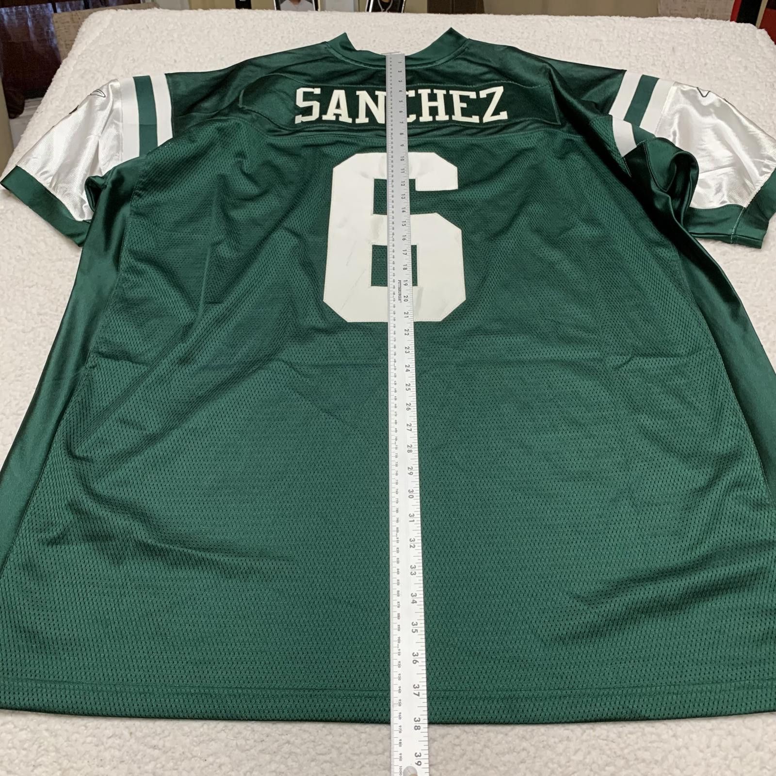 Reebok Reebok New York Jets Mark Sanchez #6 Jersey Sz 58 NFL Size US M / EU 48-50 / 2 - 9 Thumbnail