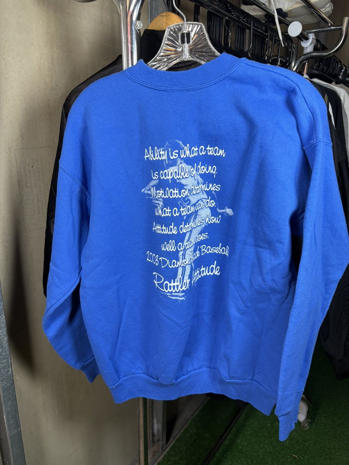 MLB × Vintage 2003 Arizona Diamondbacks Crewneck Sweatshirt Size US M / EU 48-50 / 2 - 2 Thumbnail