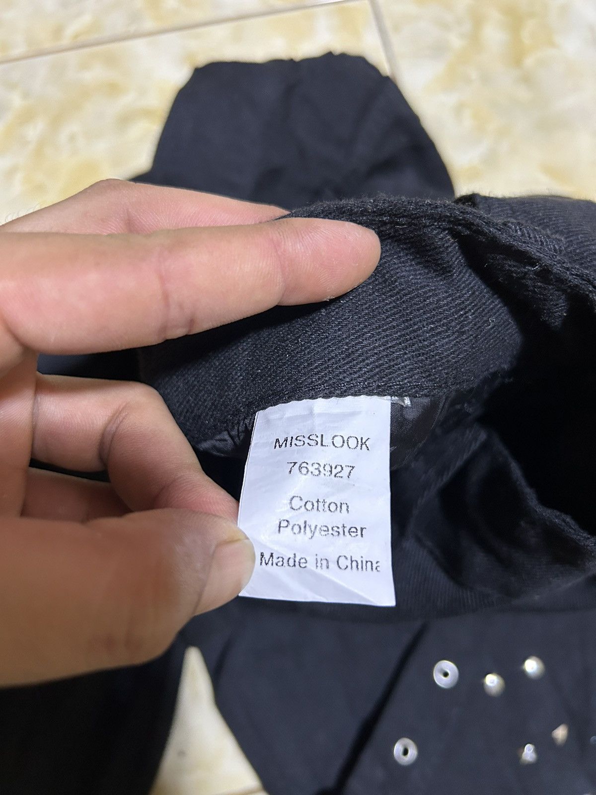 Japanese Brand × Seditionaries 💥 BONDAGE PUNK MISSLOOK BLACK PANTS Size US 32 / EU 48 - 9 Thumbnail