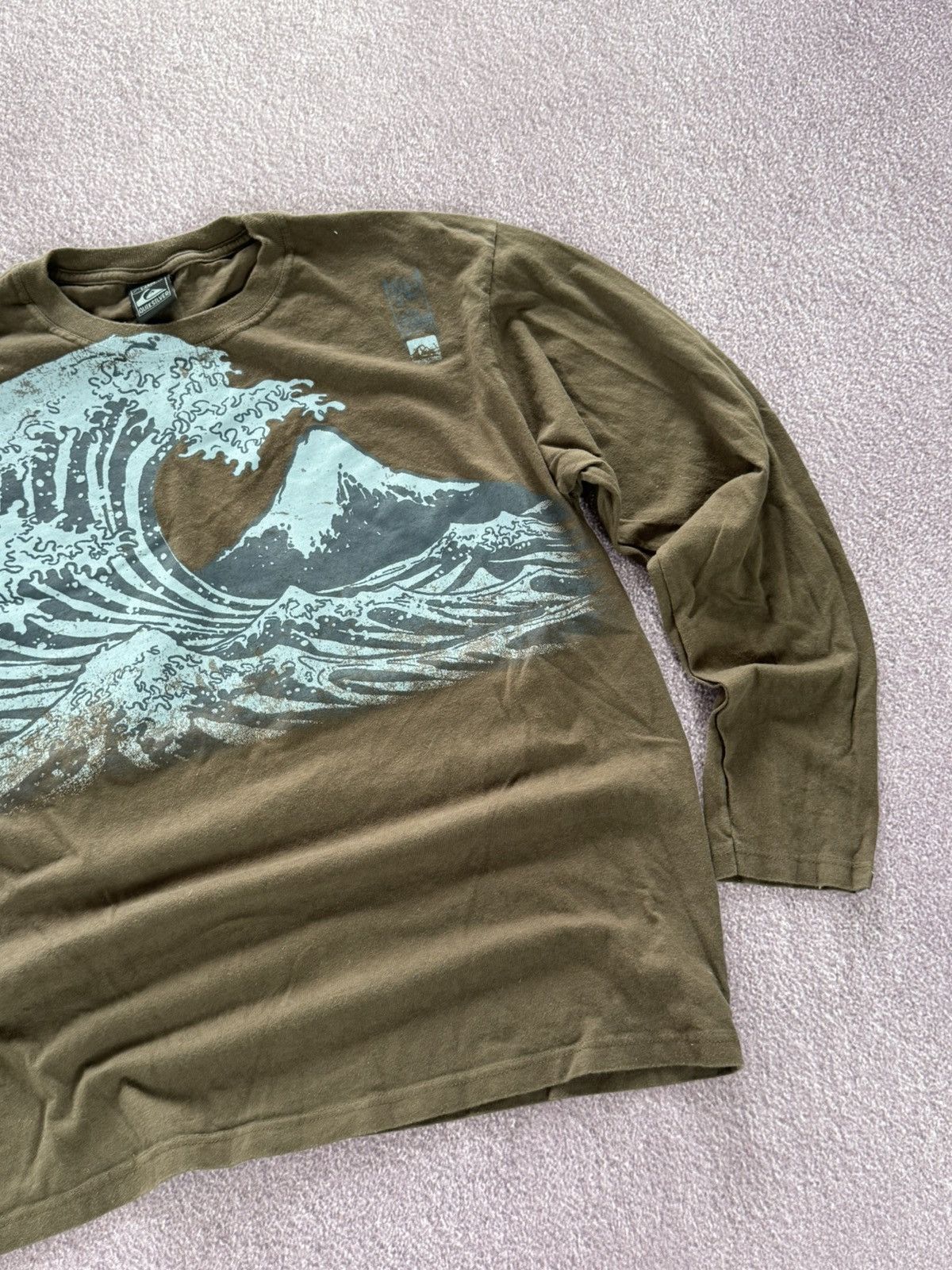 Quiksilver Rare Vintage 90s Brown Quicksilver Long Sleeve Size US L / EU 52-54 / 3 - 5 Thumbnail