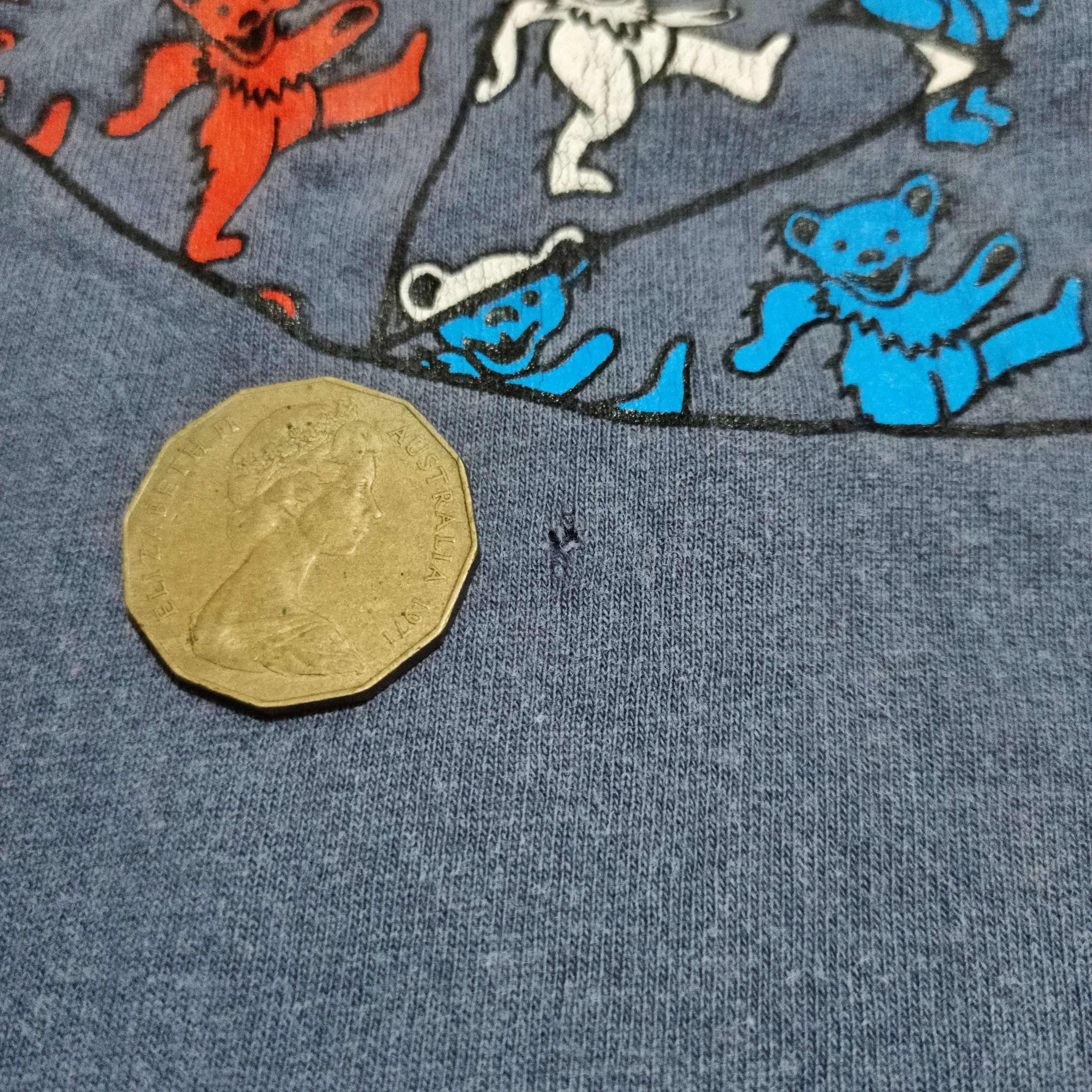 Grateful Dead Vintage 1993 Grateful Dead - Dancing Bears Band T-shirt Size US L / EU 52-54 / 3 - 5 Thumbnail