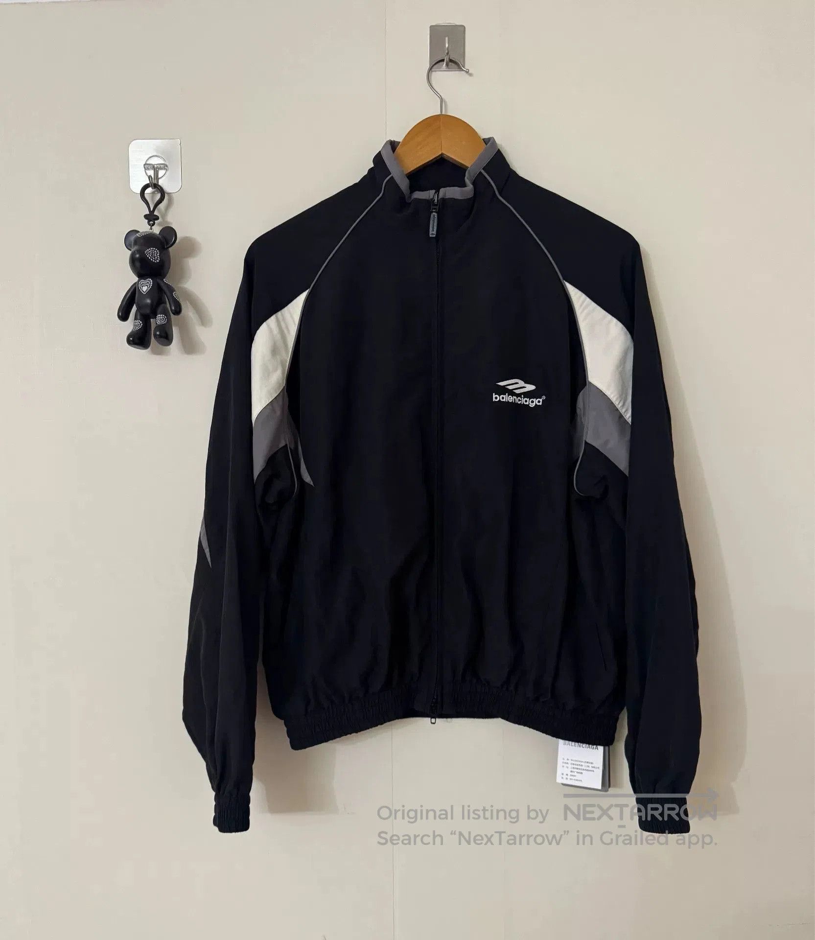 Balenciaga balenciaga logo embroidered school jacket. Size US XS / EU 42 / 0 - 1 Thumbnail