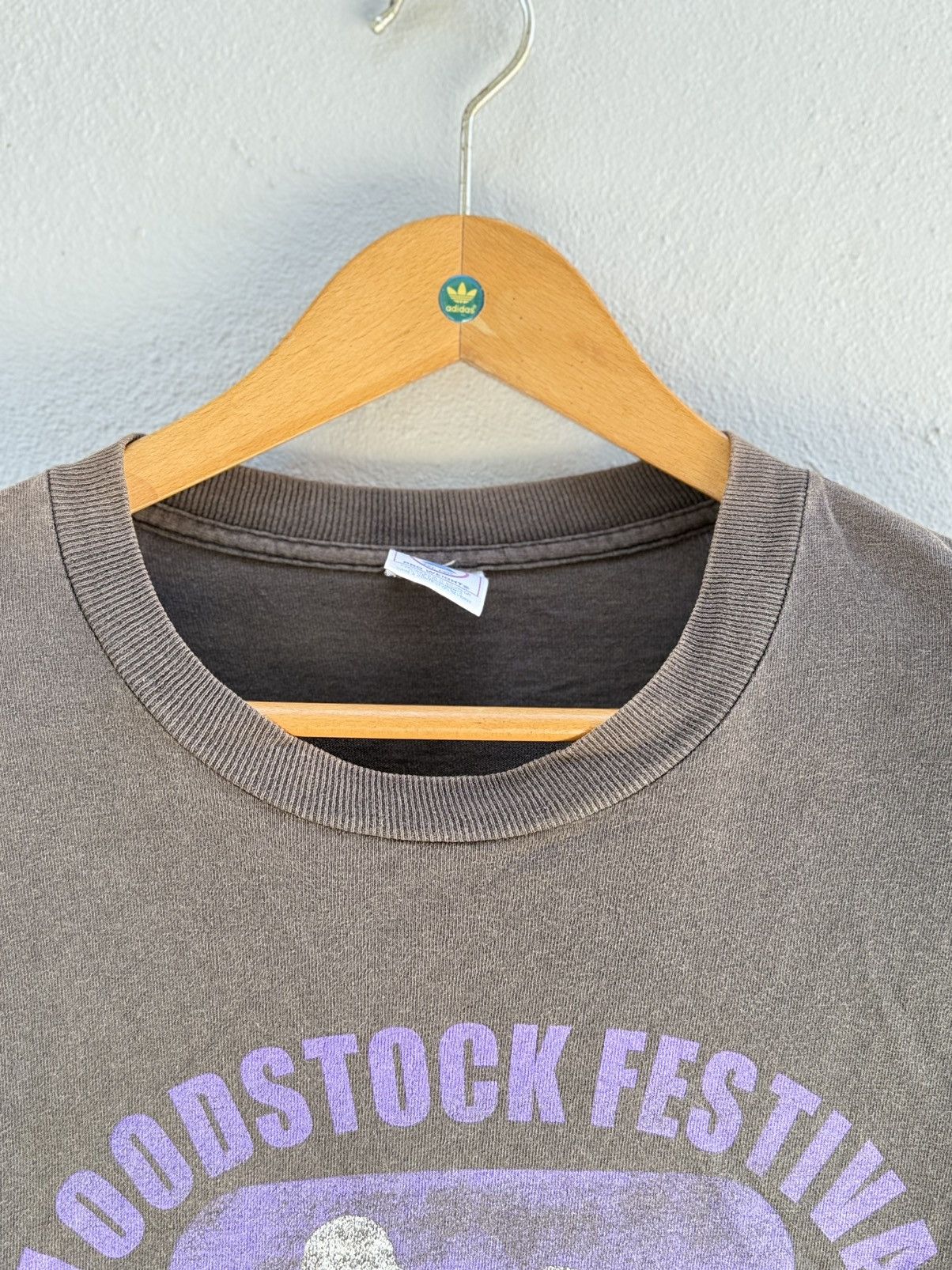 Band Tees Thrashed Vintage 90s Woodstock Festival Sun Faded Grunge Tee Size US L / EU 52-54 / 3 - 5 Thumbnail