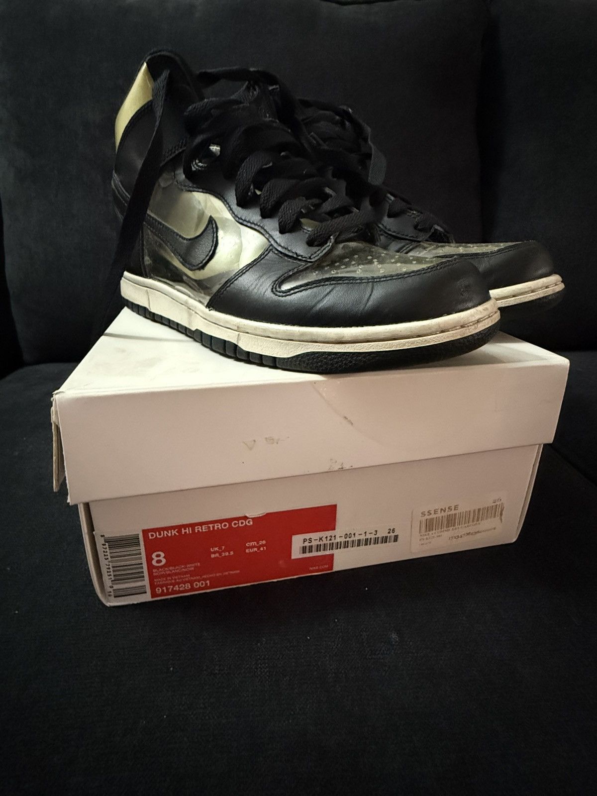 Comme des Garcons × Nike Nike dunk hi X CDG Size US 8 / EU 41 - 1 Thumbnail