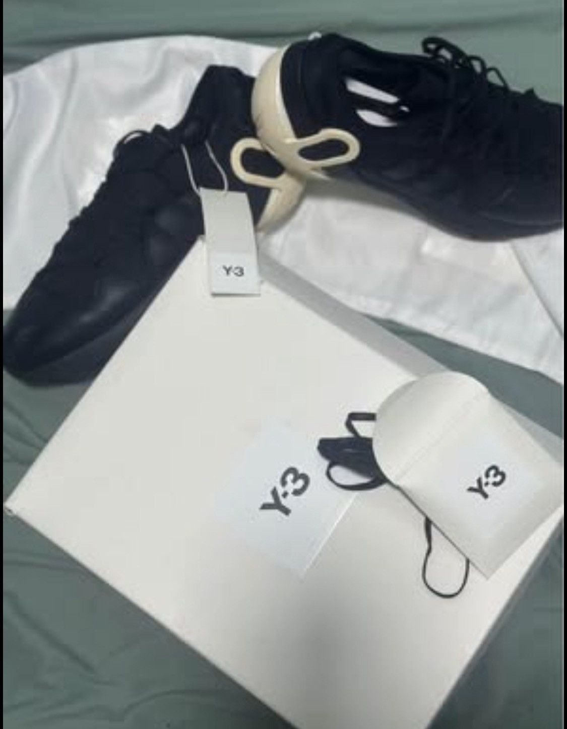 Yohji Yamamoto Adidas Y-3 By Yohji Yamamoto Idoso Boost Lace Up Outdoor Size US 12 / EU 45 - 1 Thumbnail